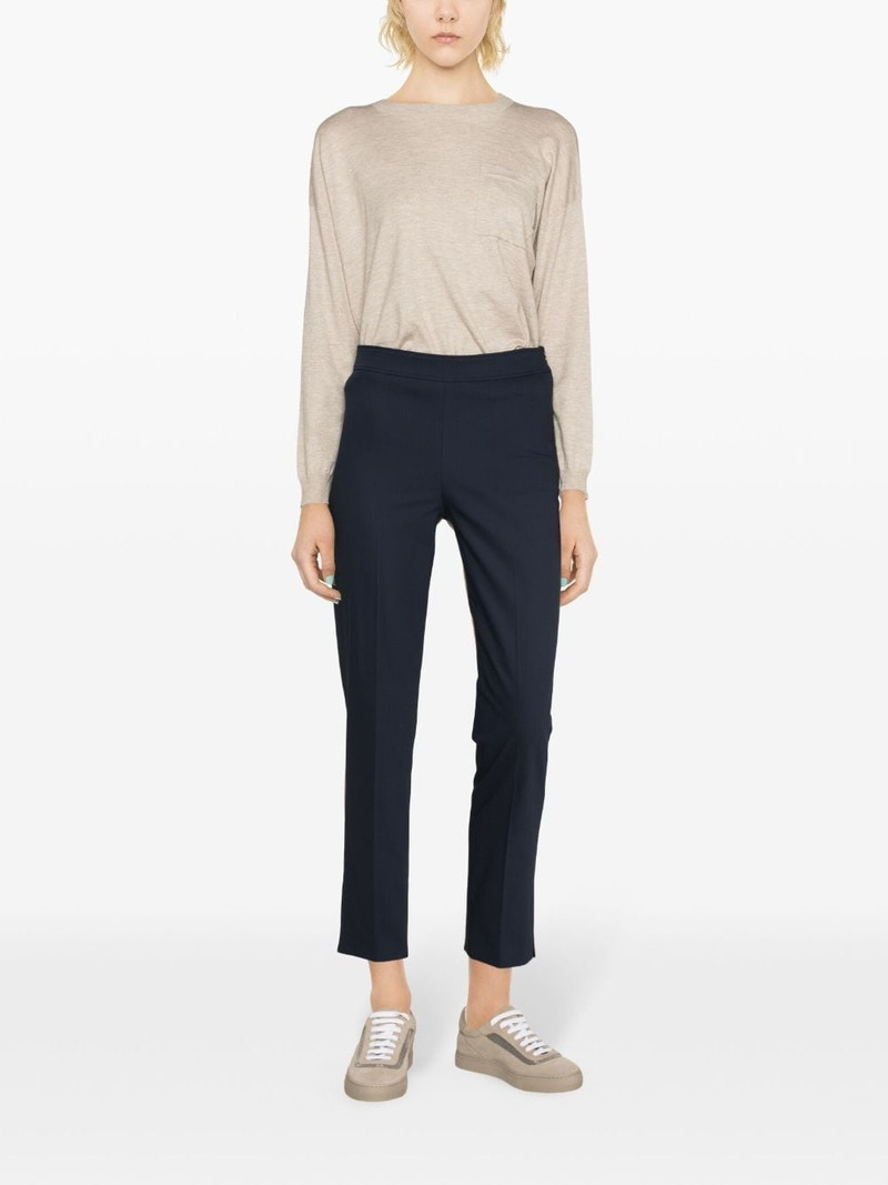 Brunello Cucinelli tailored cotton-blend trousers outlook