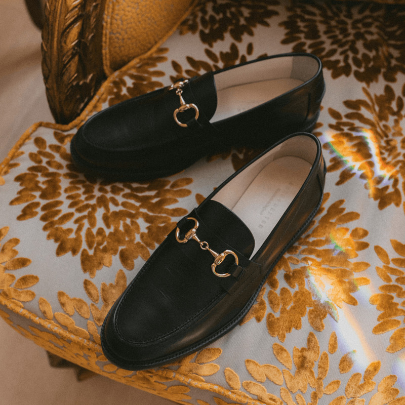 Wilde Black Bit Loafer - Women's 8