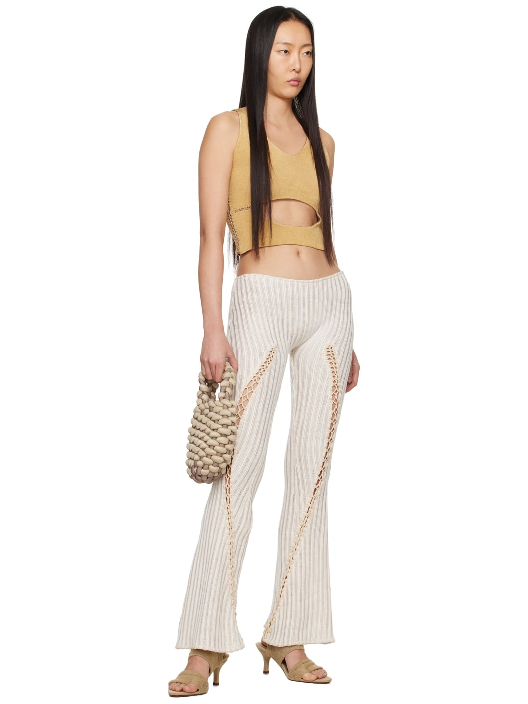 Tan Razor Tank Top - 4