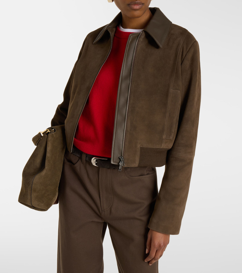 Vince Suede blouson jacket outlook