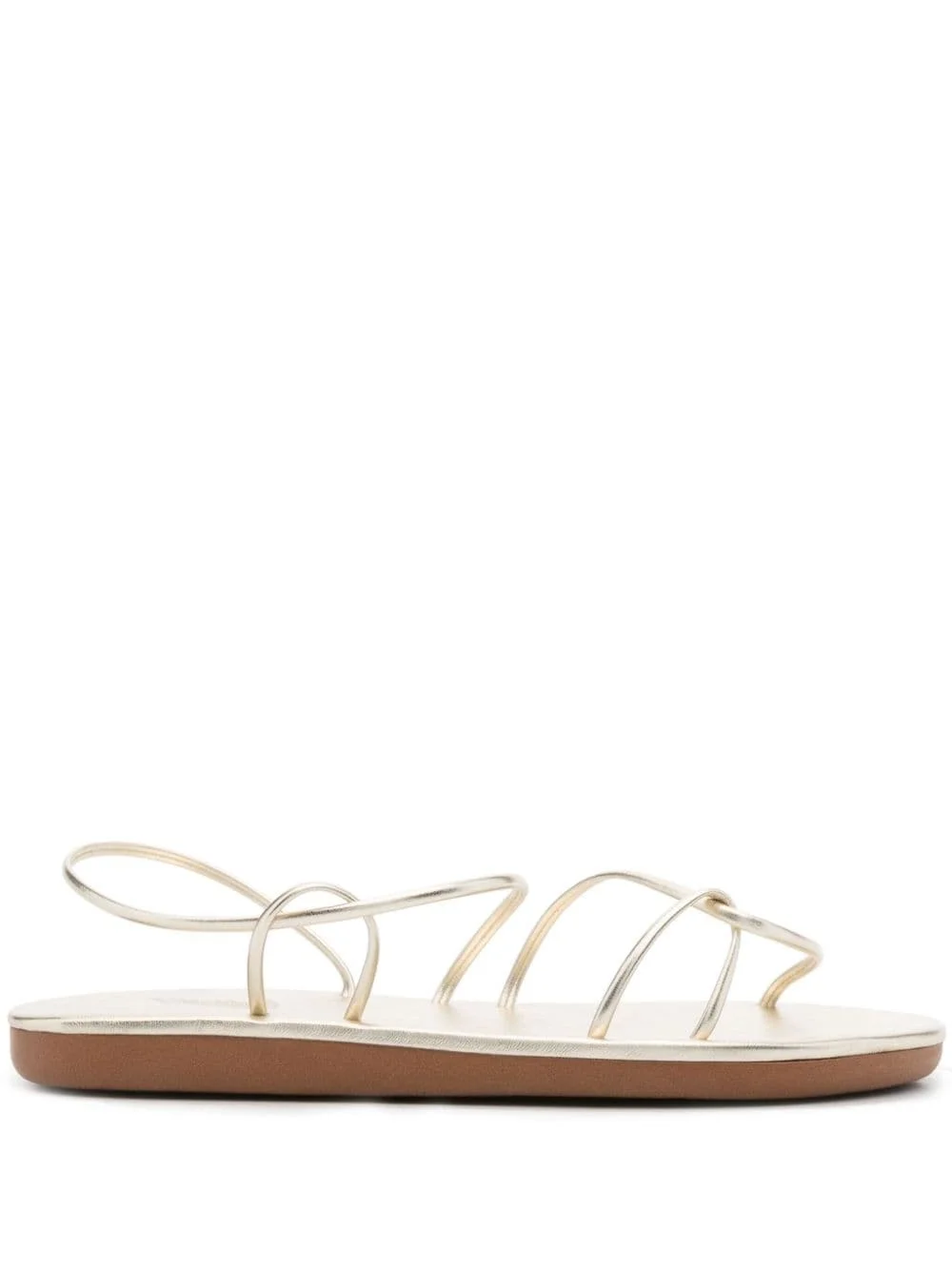 Proorismos metallic-effect sandals - 1