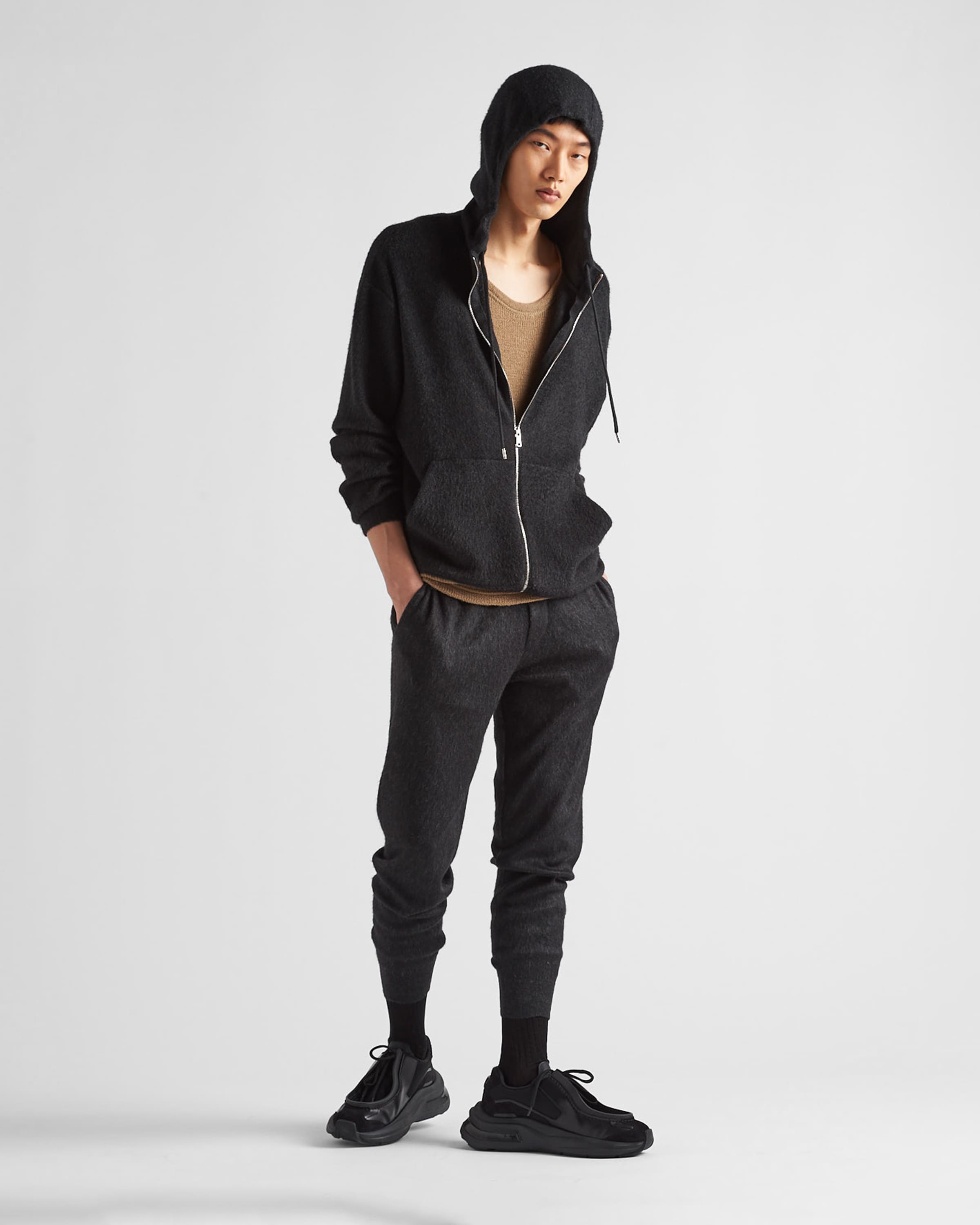 Cashmere and silk knit pants - 2