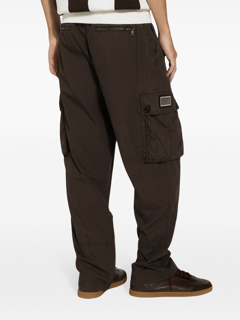 cotton cargo pants - 5