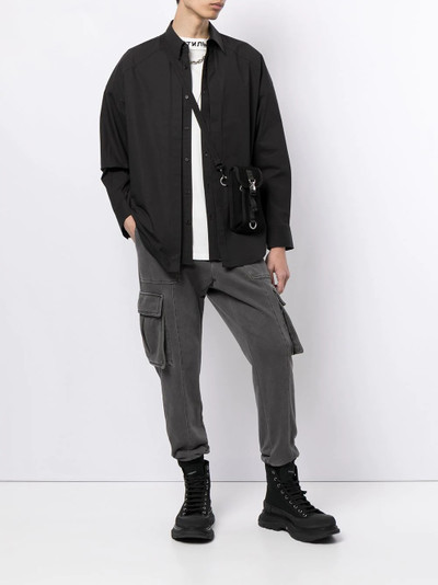 JUUN.J panelled cotton shirt outlook