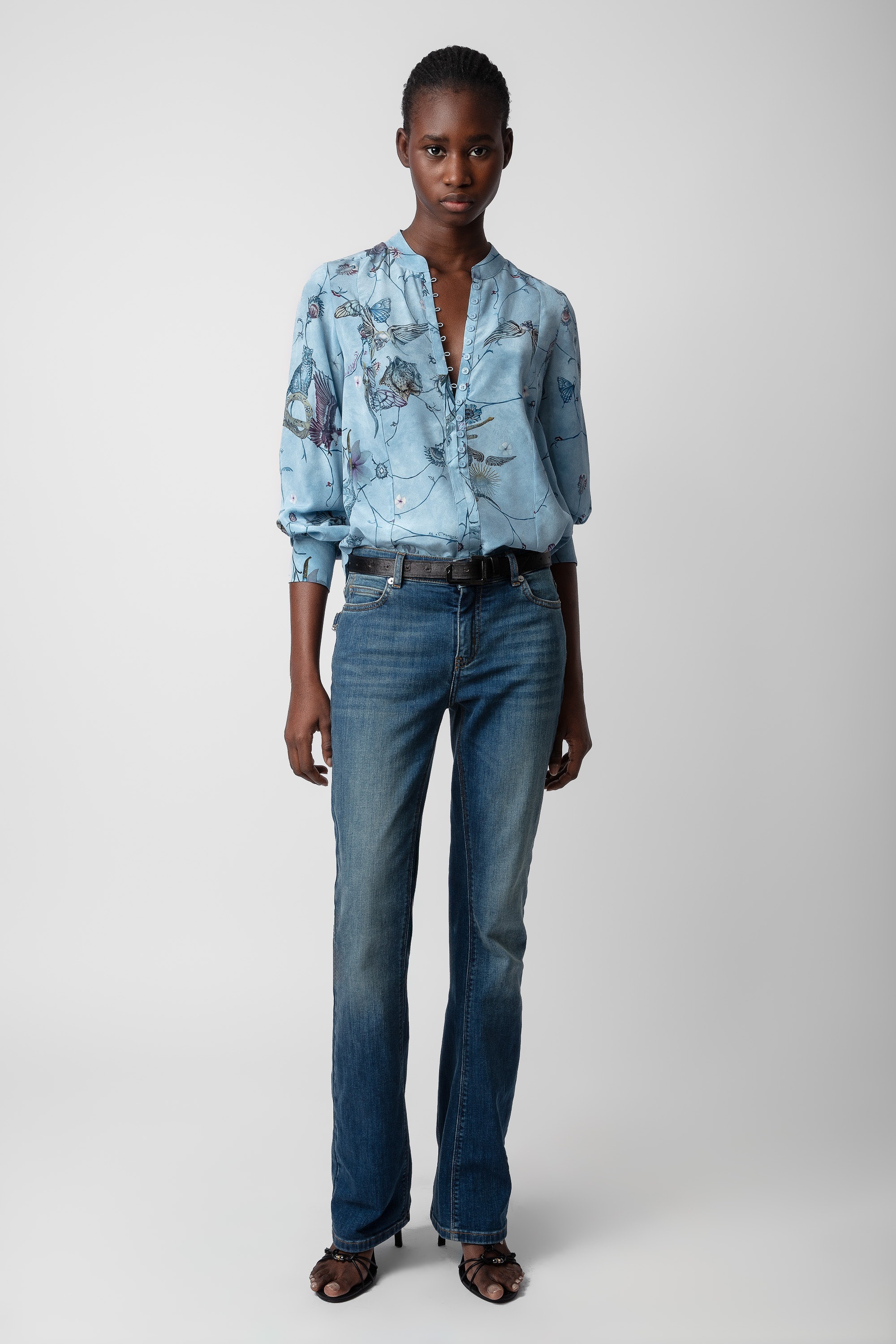Twina Silk Blouse - 3