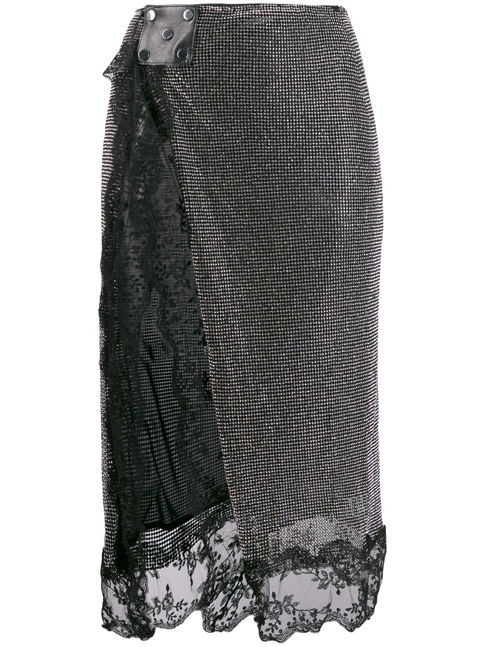 crystal mesh skirt - 1