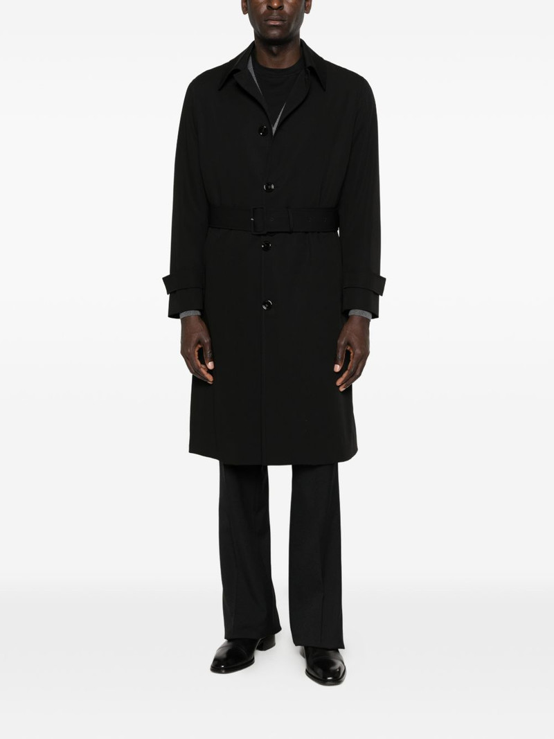 LARDINI belted coat outlook