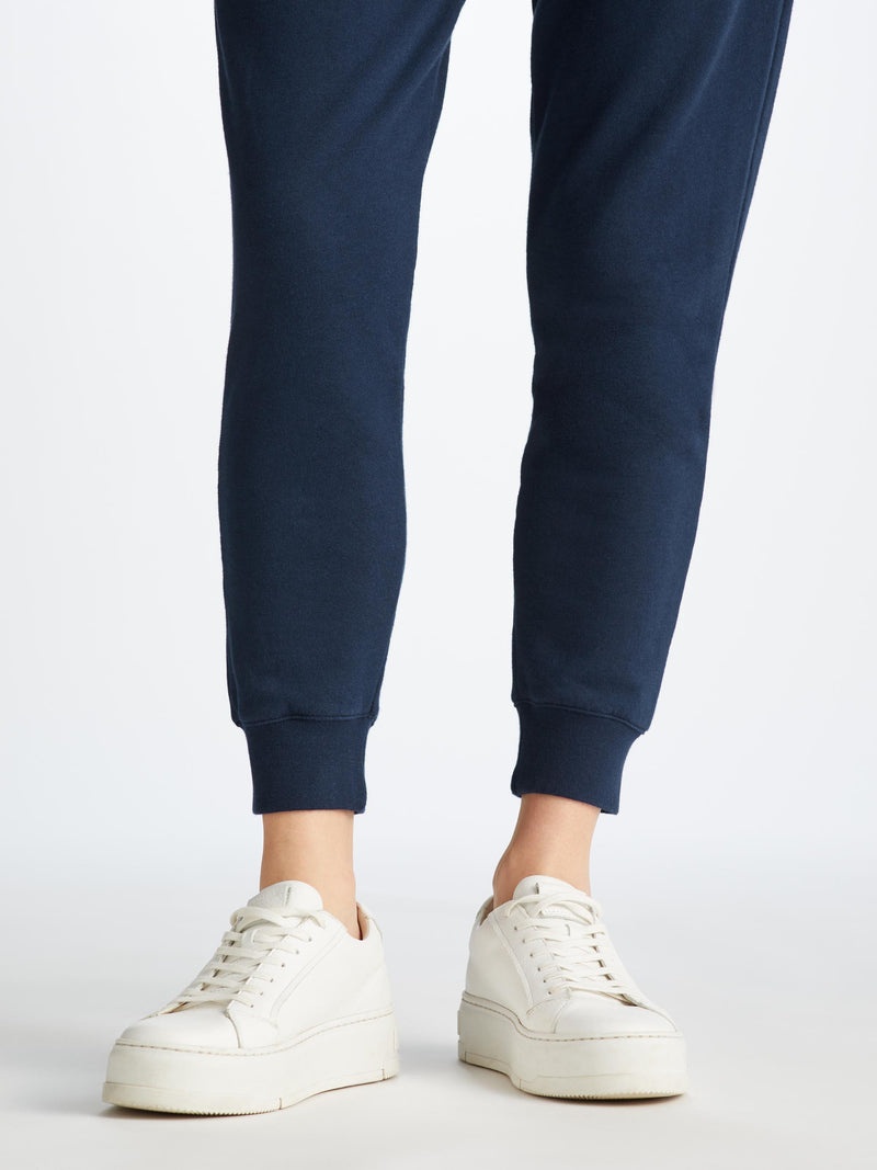 Women's Sweatpants Quinn Cotton Modal Stretch Navy - 7