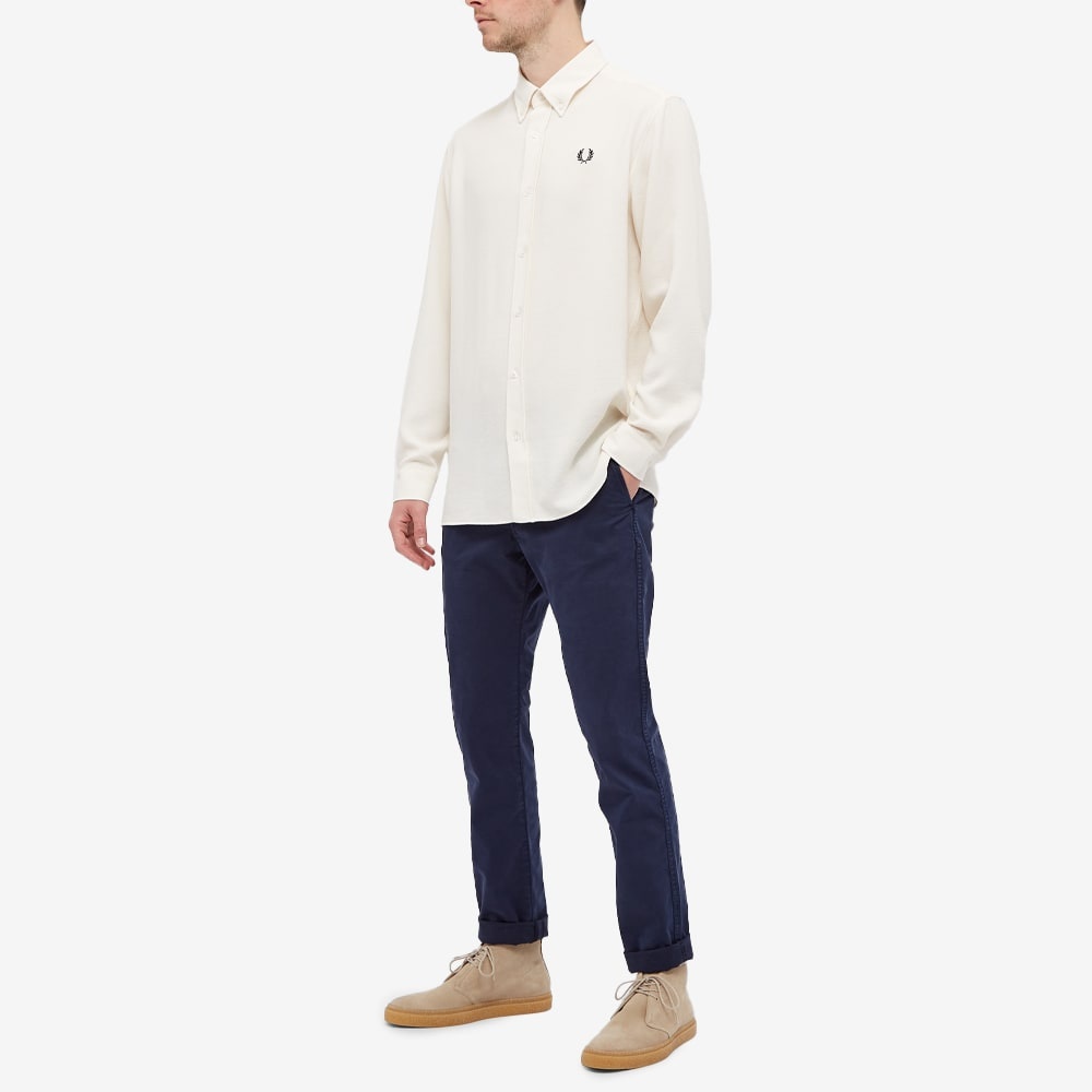 Fred Perry Crepe Textured Shirt - 5