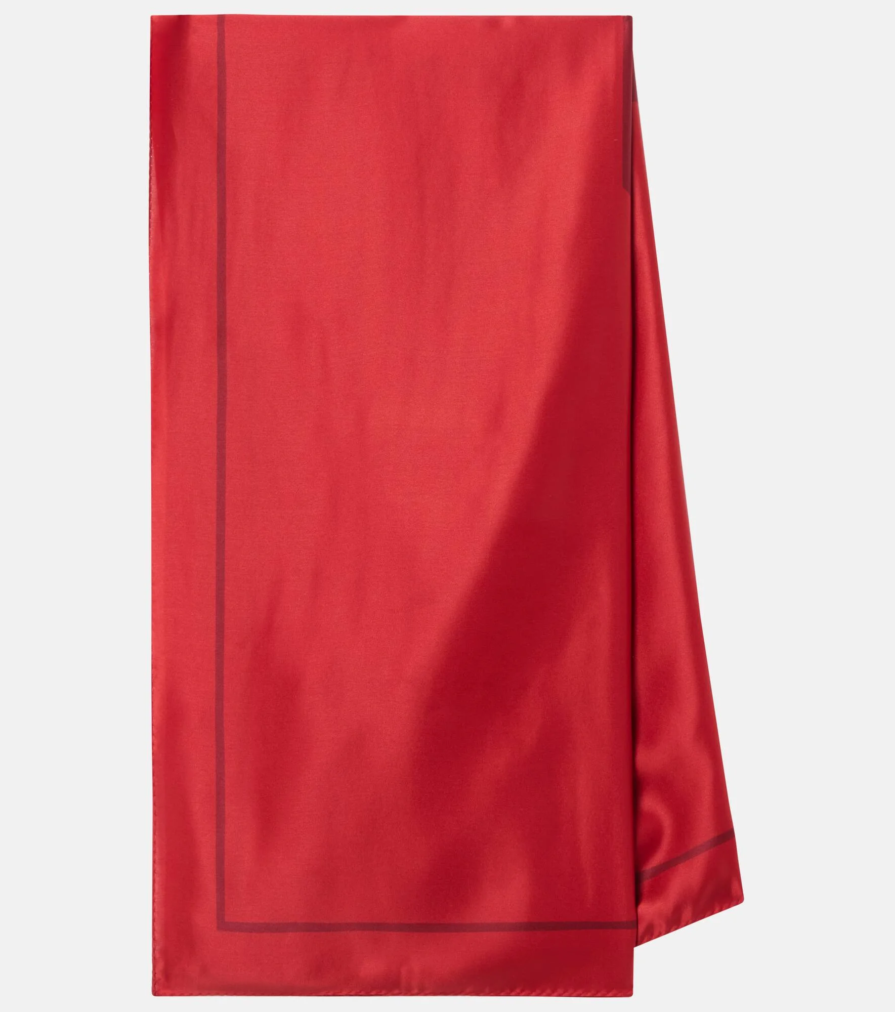 Cassandre printed silk charmeuse scarf - 1