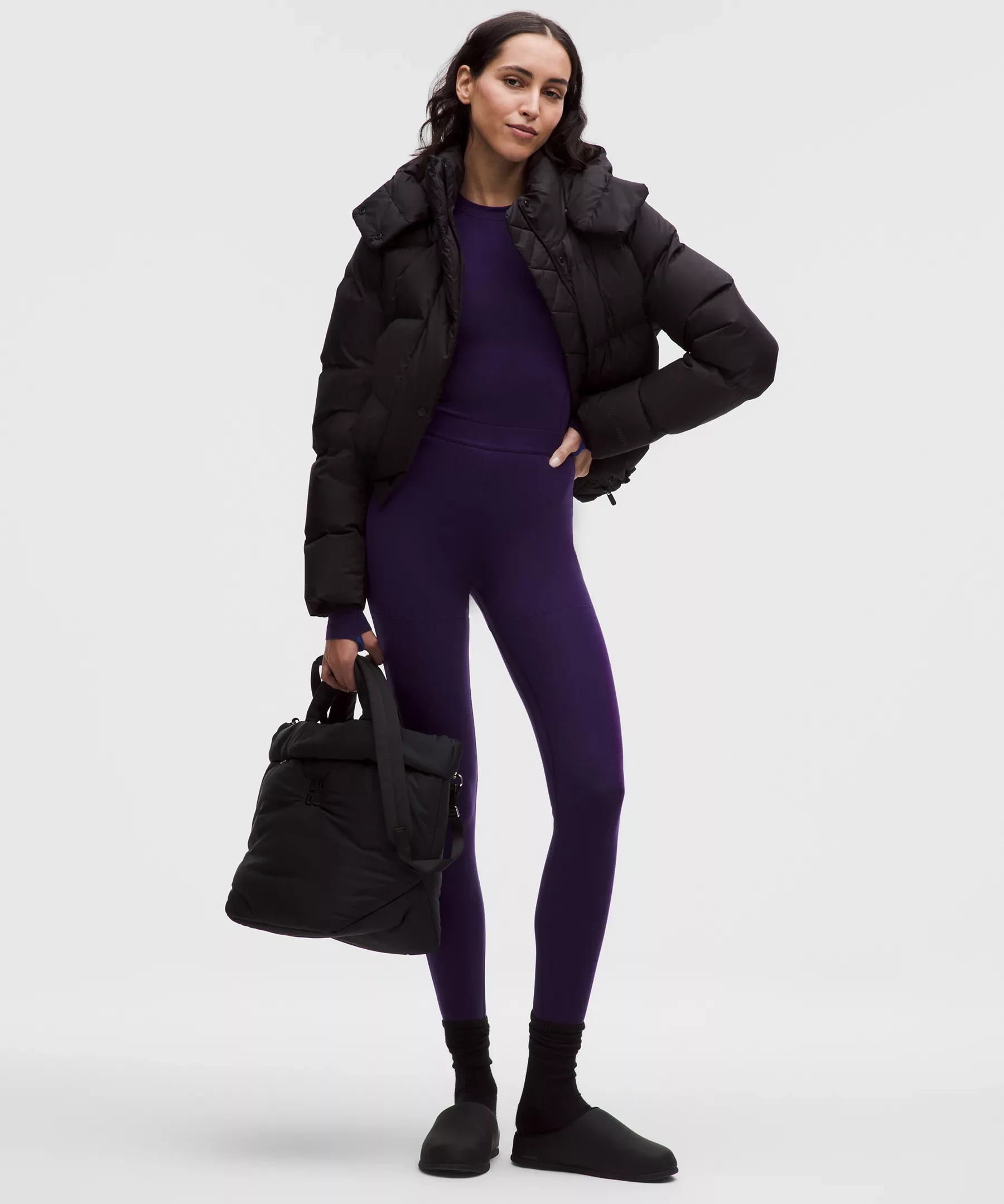 Wool-Blend Base Layer Tight 28" - 1