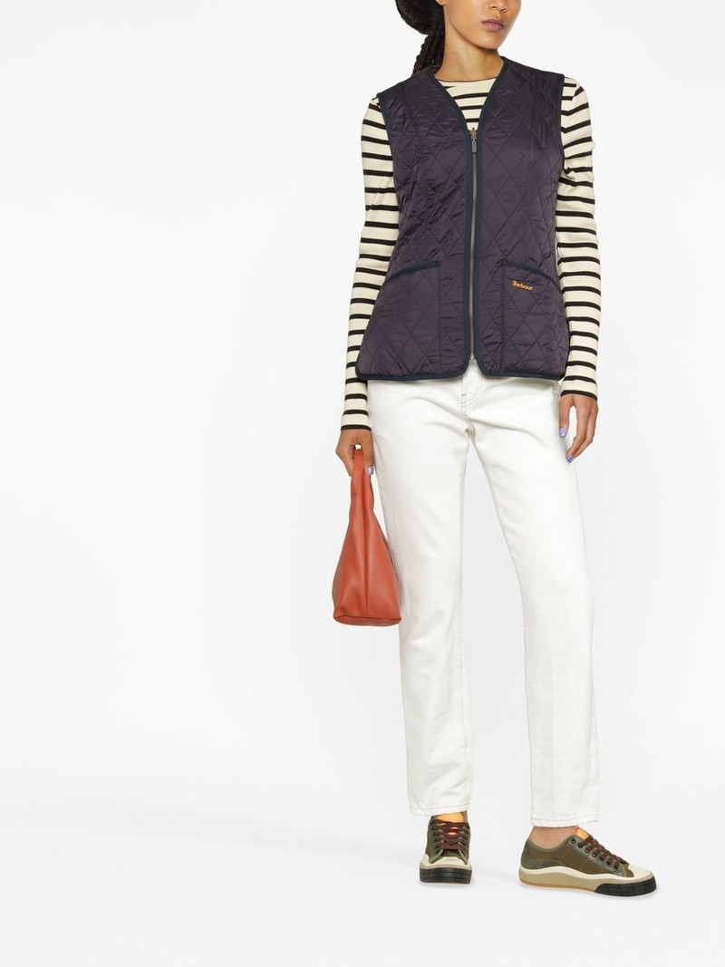 Barbour quilted V-neck gilet outlook