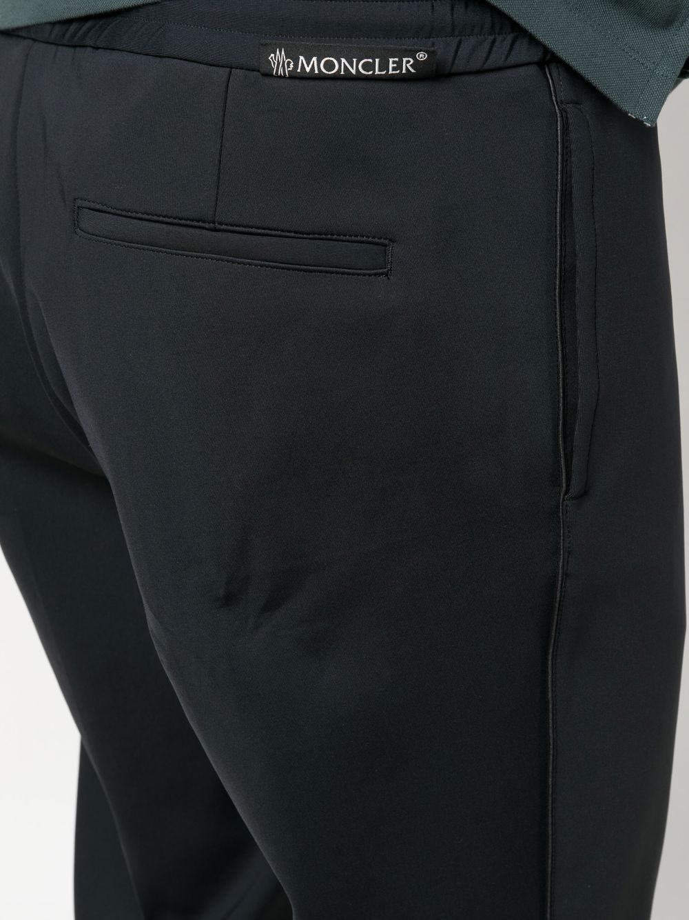 drawstring track trousers - 5