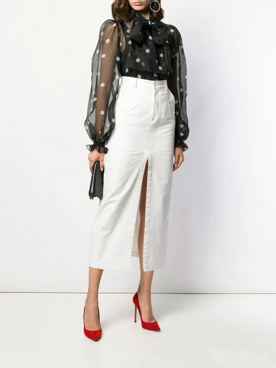 Dolce & Gabbana polka-dot blouse outlook