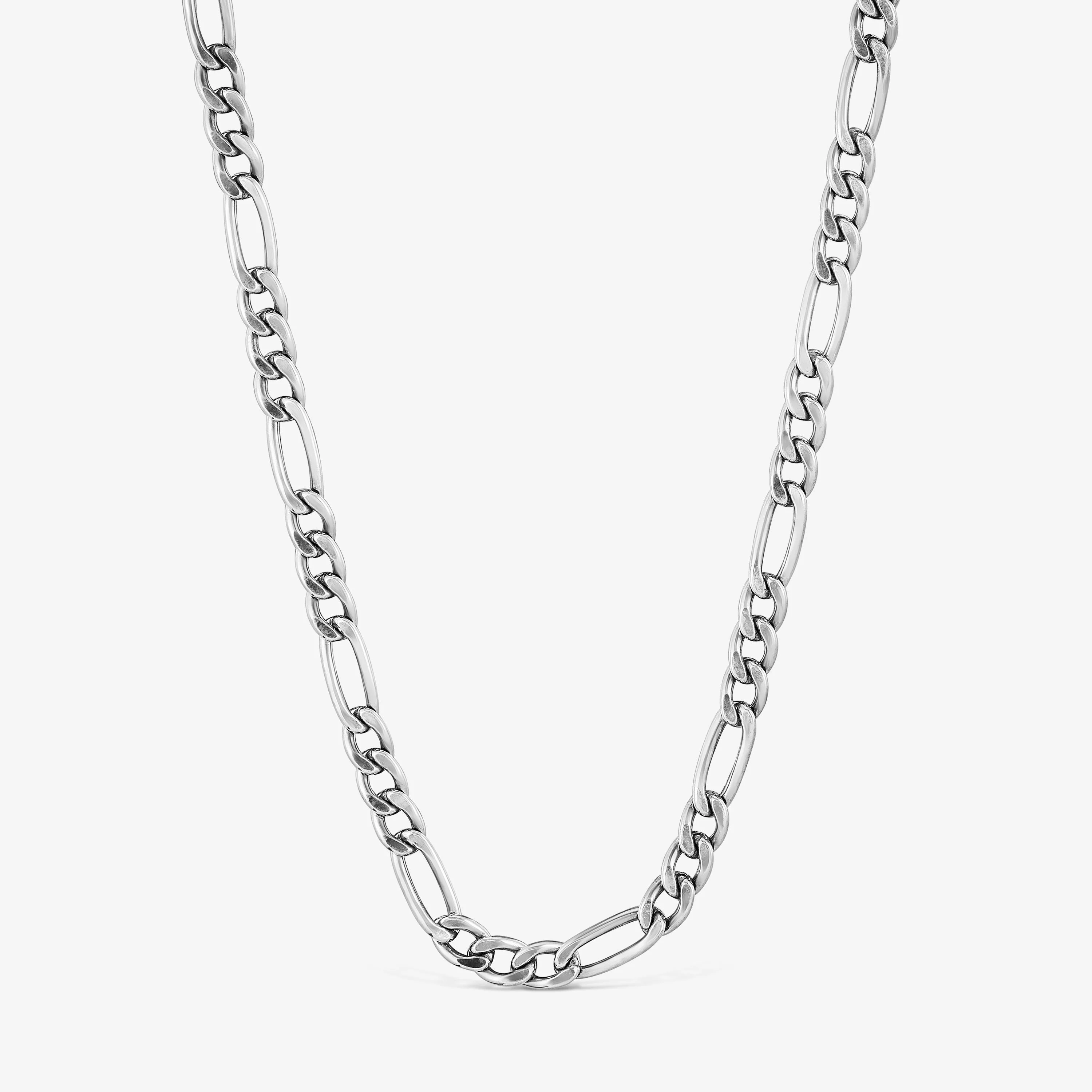 Short aged silver curb chain Necklace TOUS Man - 1