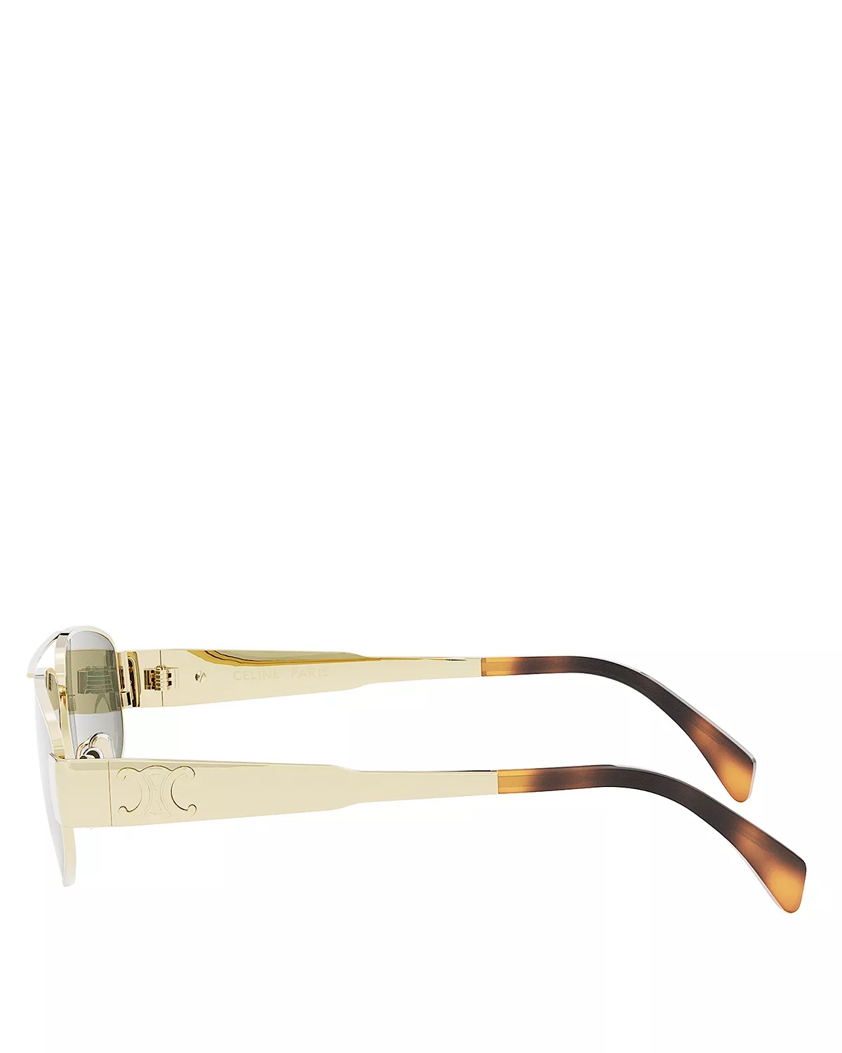 Metal Triomphe Pilot Sunglasses, 57mm - 7