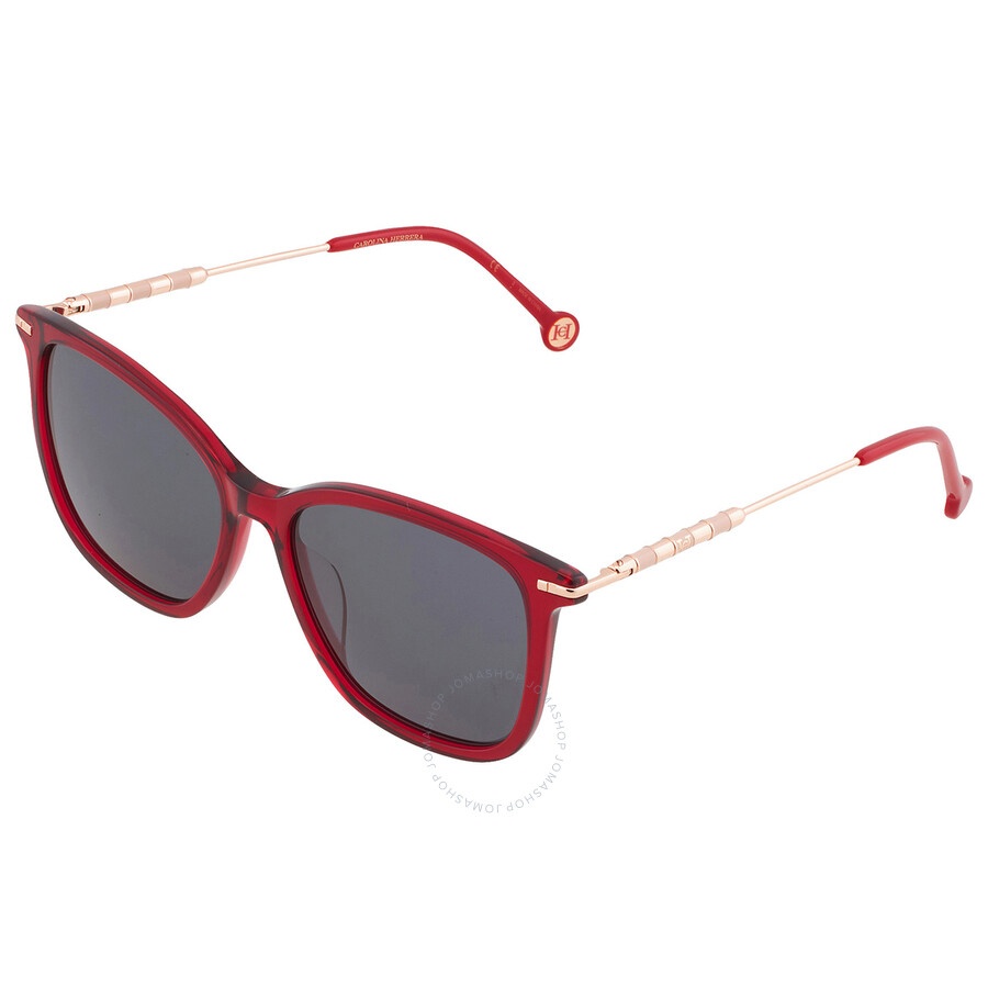 Carolina Herrera Grey Square Ladies Sunglasses HER 0100/G/S 0C9A/IR 56 - 4