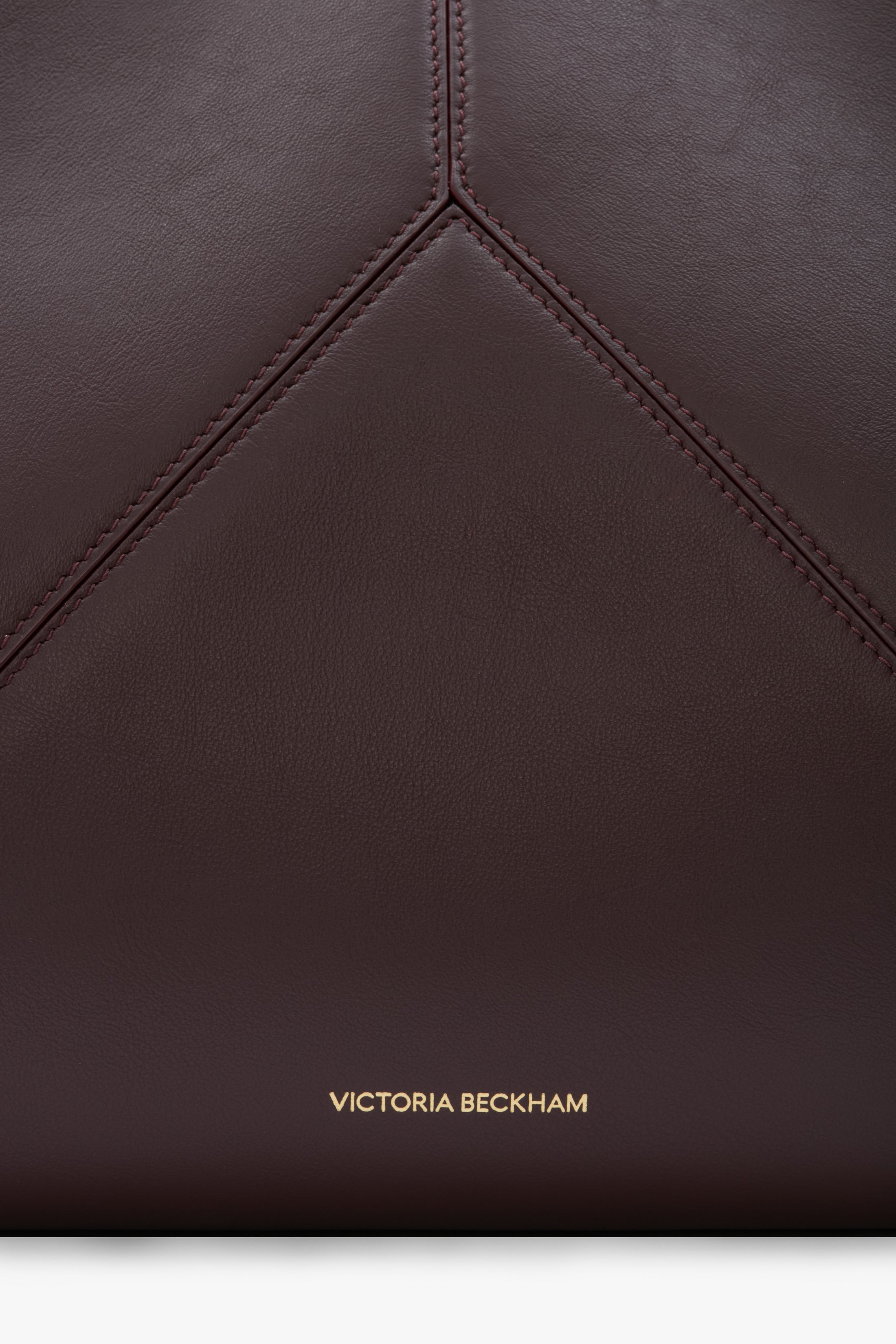 Victoria Tote In Burgundy Soft Leather - 4