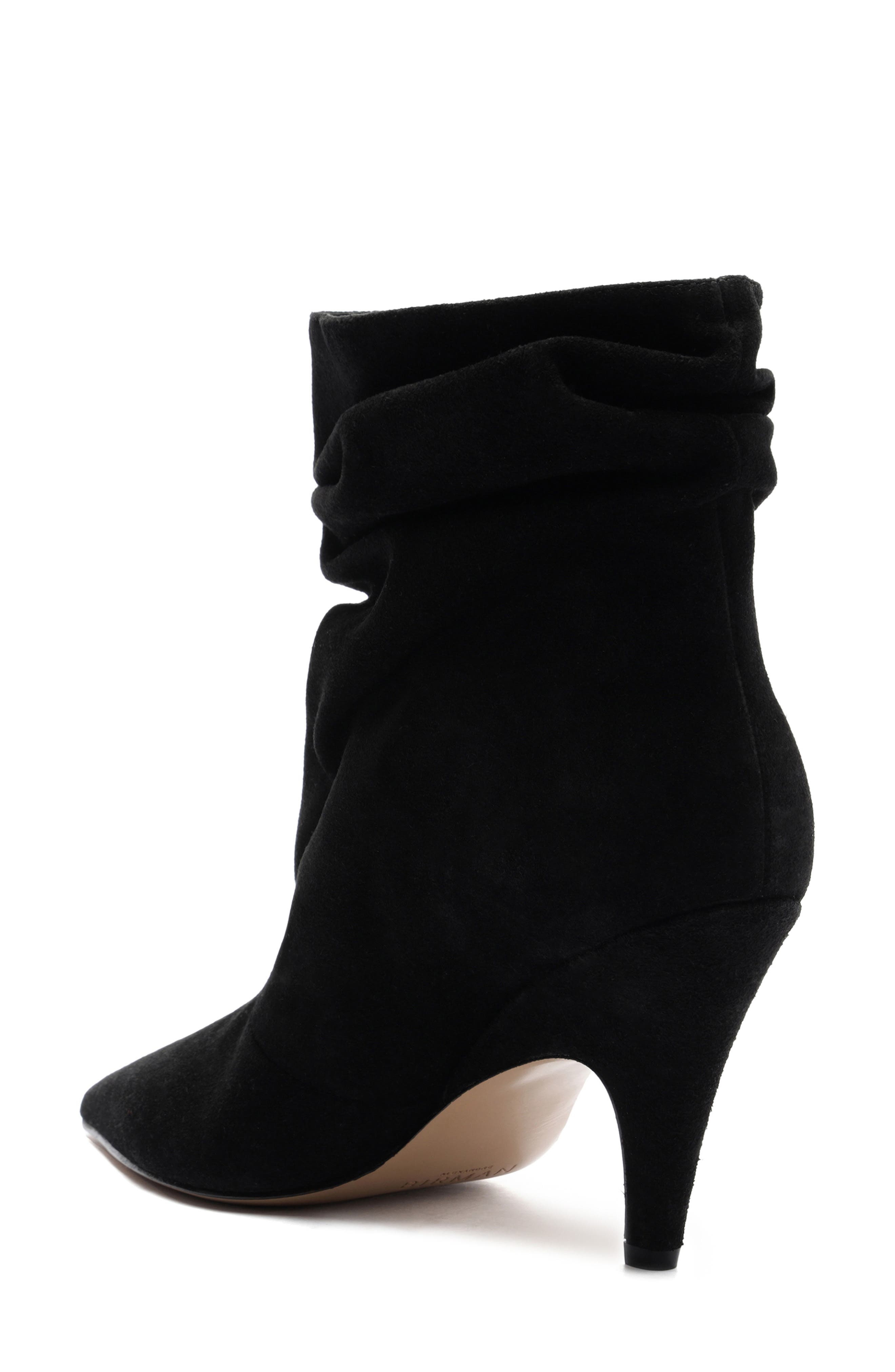 Alexandre Birman Tati Pointed Toe Slouch Bootie in Black at Nordstrom - 2