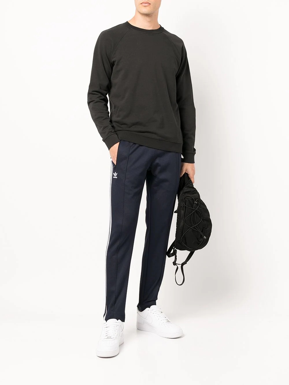 x Noah side-stripe track pants - 2