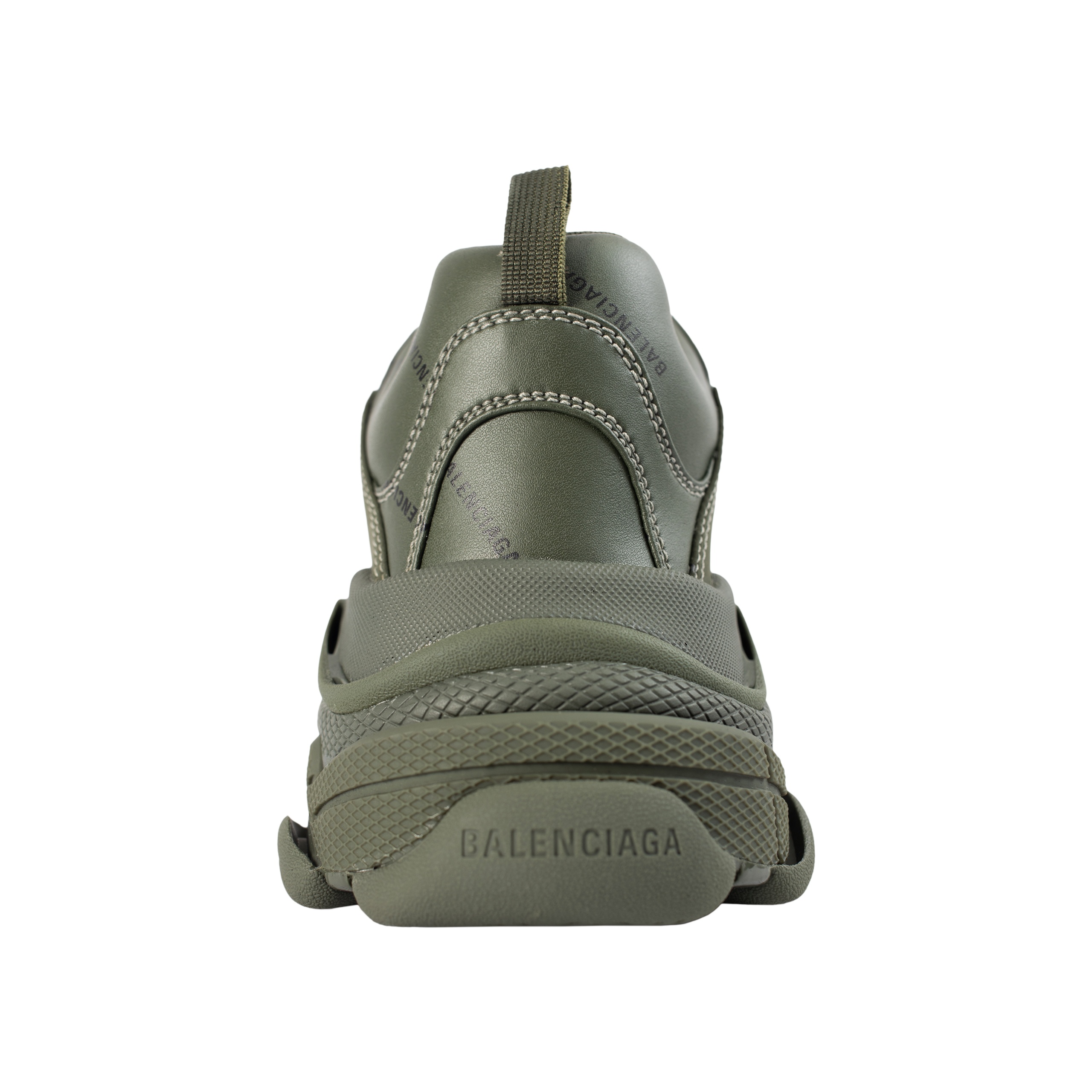 TRIPLE S GREEN SNEAKERS - 4
