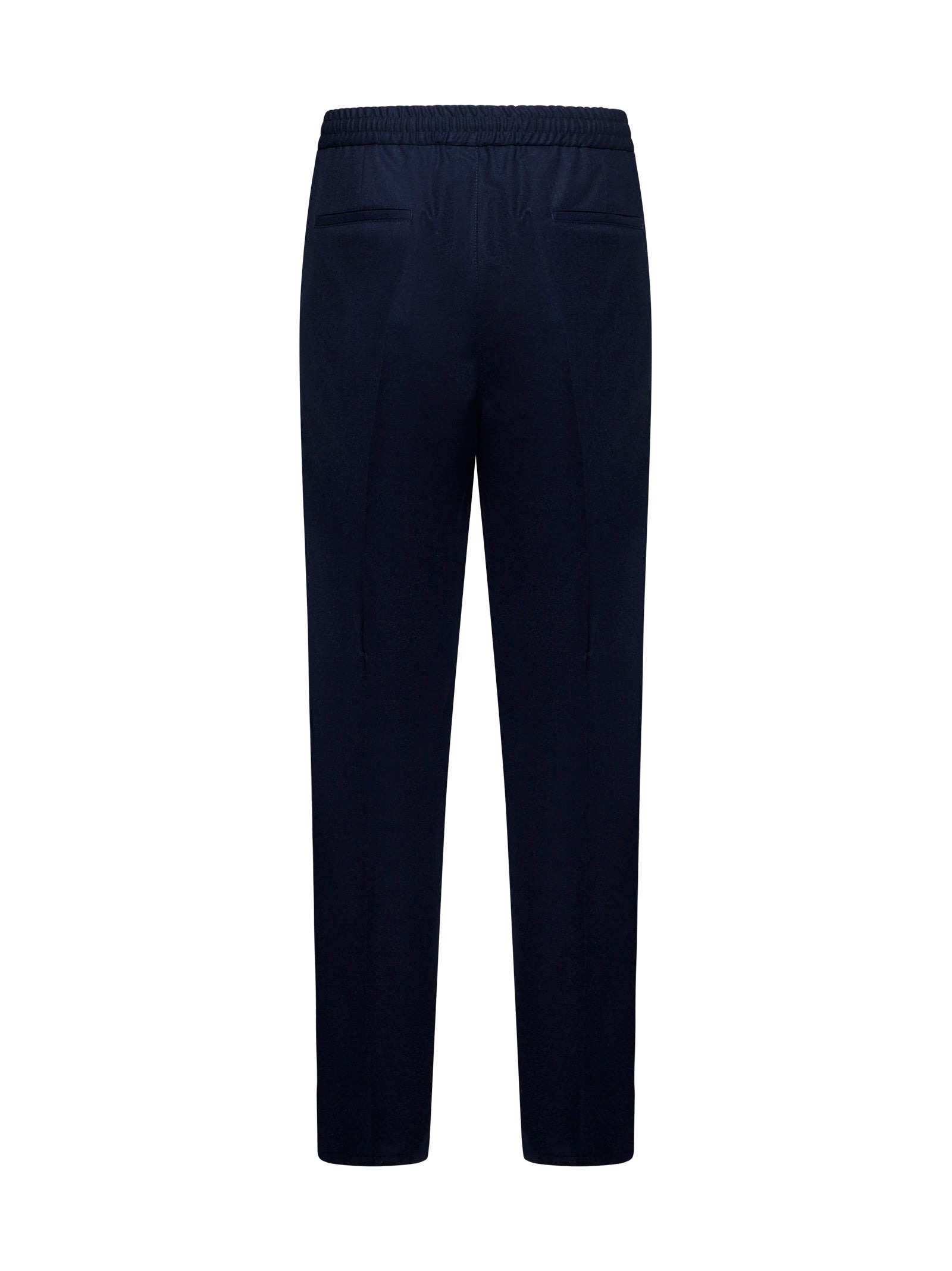 Blue flannel Leisure fit trousers - 2