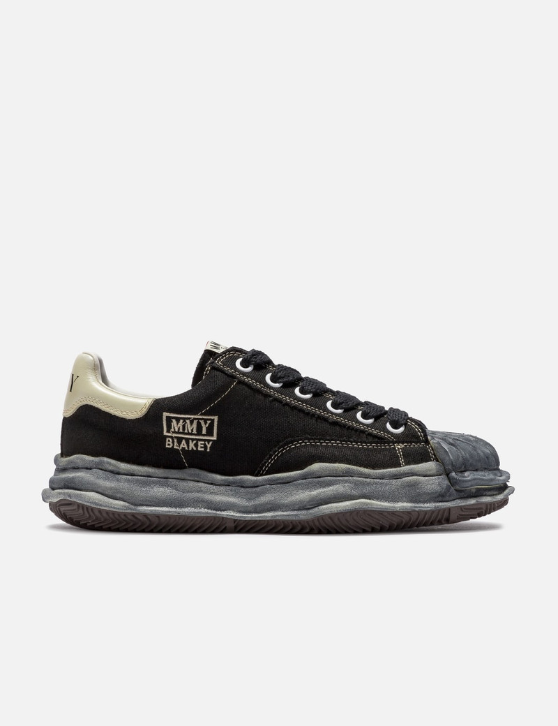 "BLAKEY" ORIGINAL VINTAGE LIKE SOLE CANVAS LOW-TOP SNEAKER 1