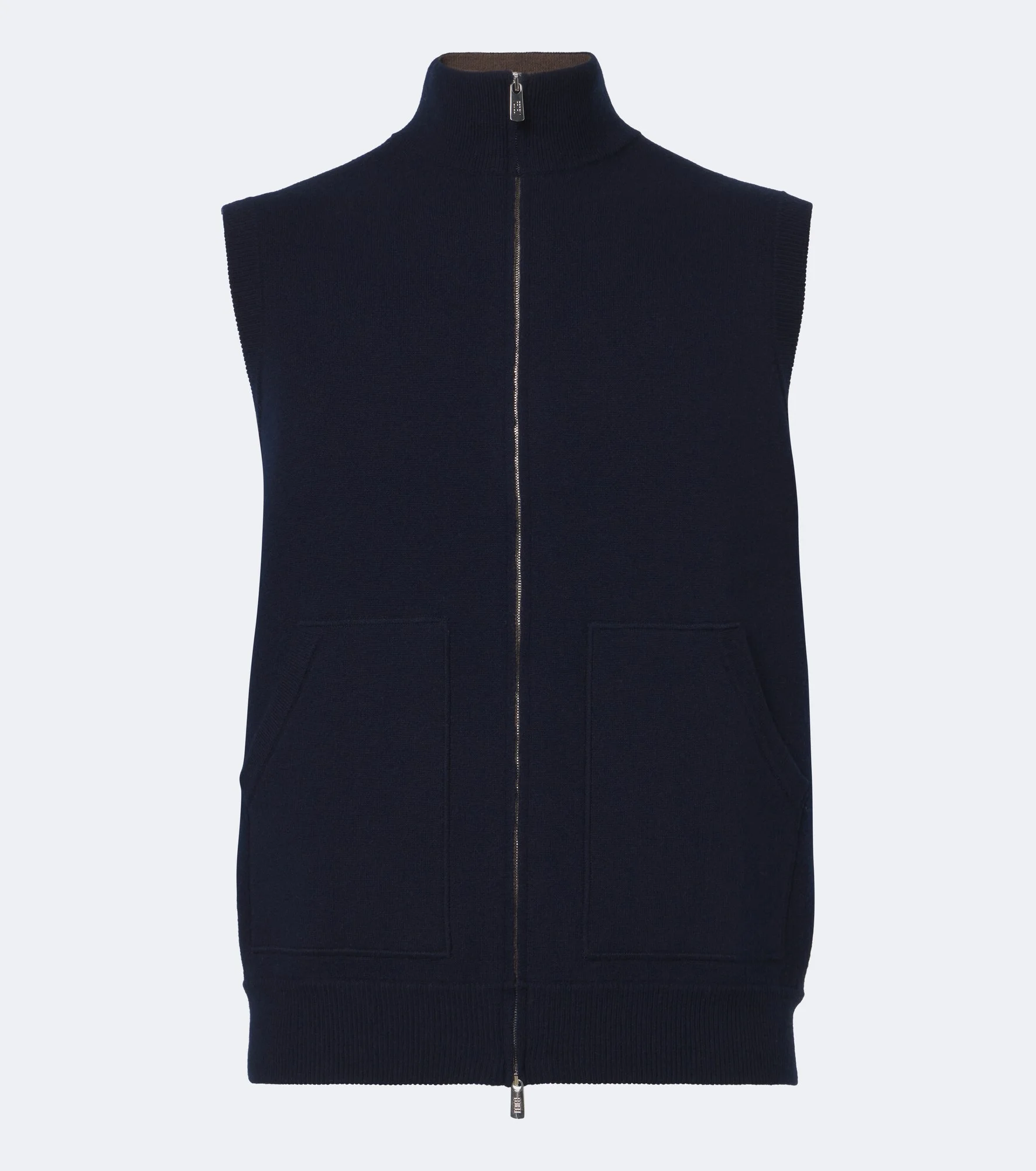 Knitted cashmere vest - 1