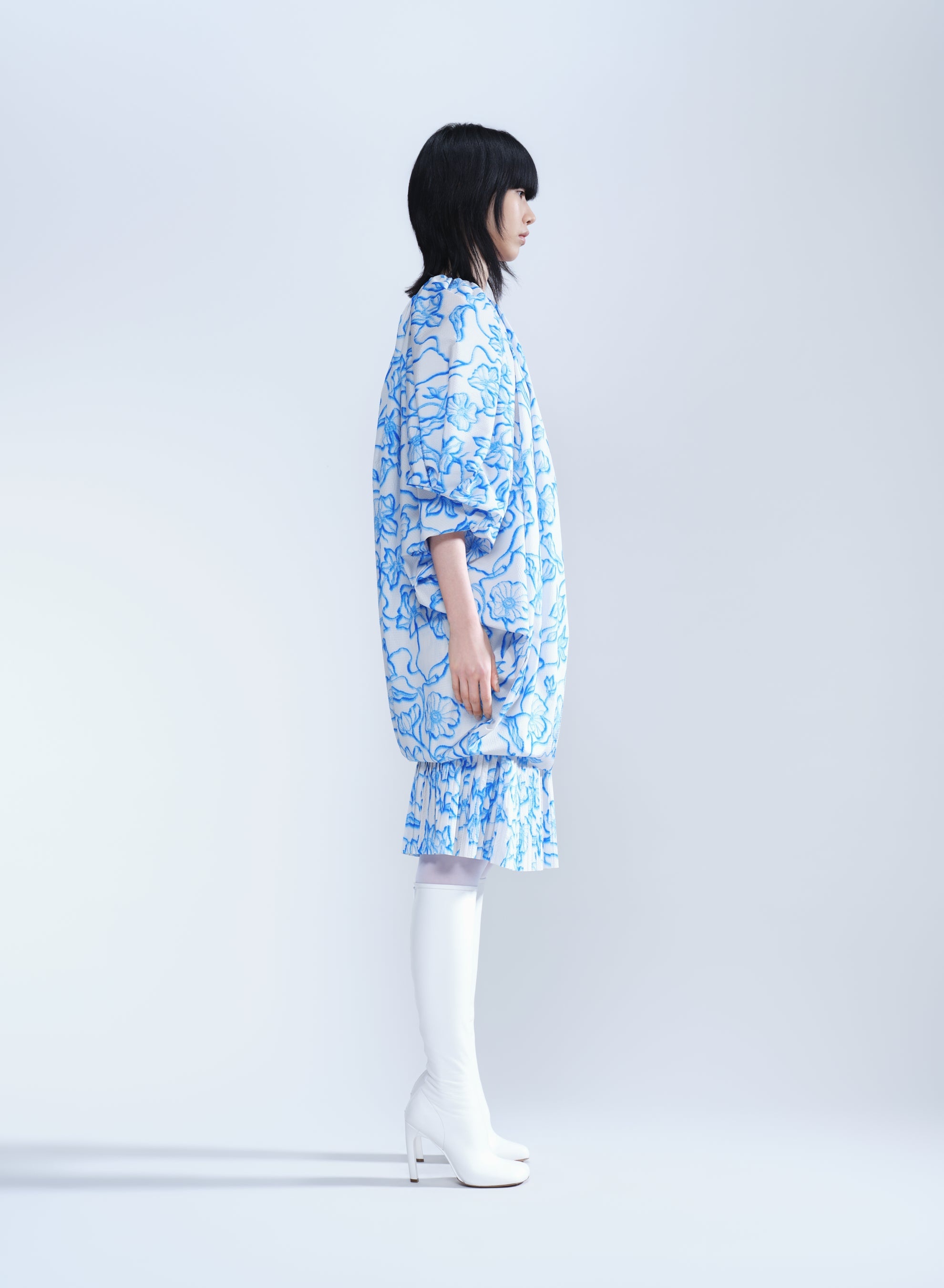 KNEE LENGTH SKIRT - 3