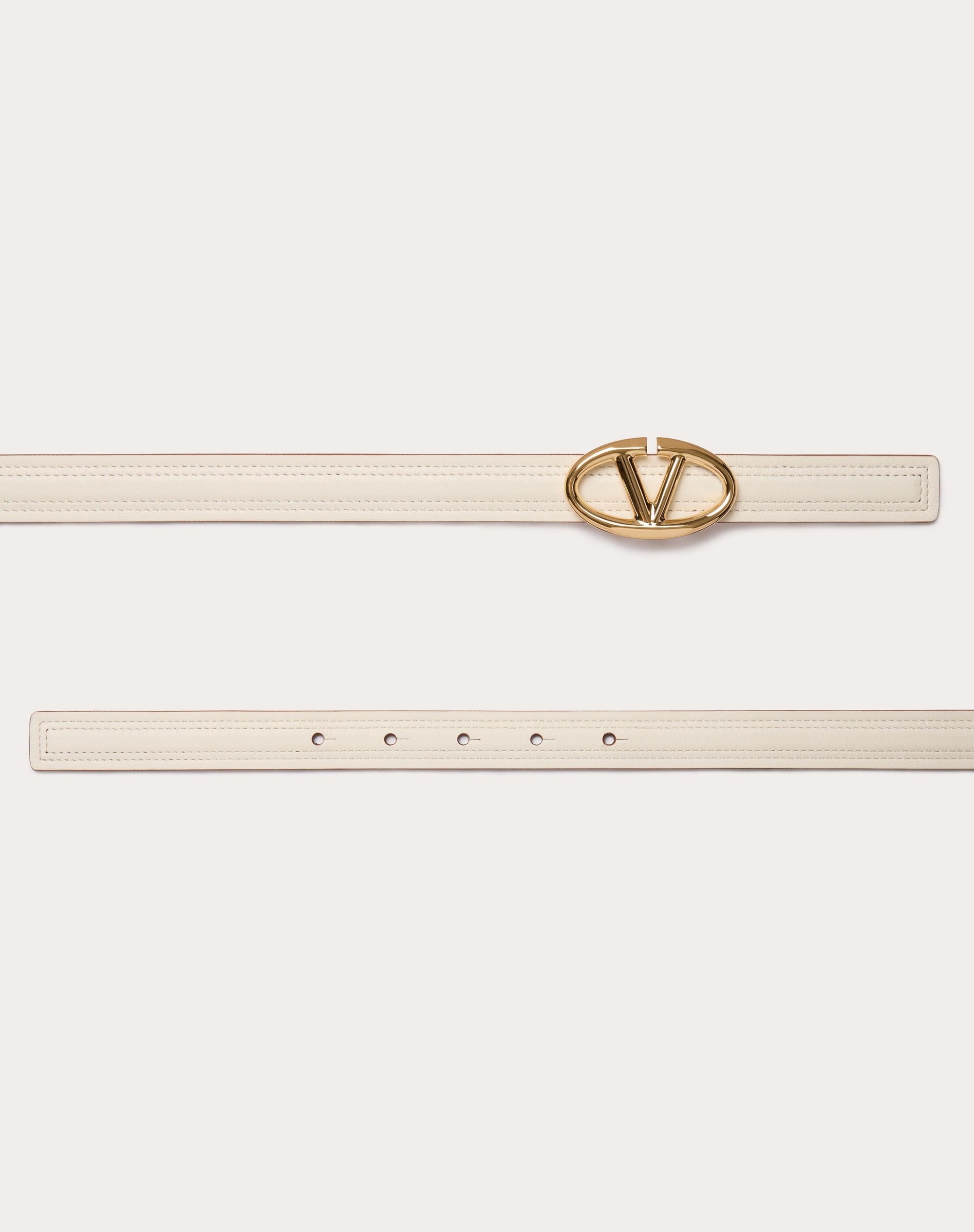 THE BOLD EDITION VLOGO SHINY CALFSKIN BELT 20 MM - 3