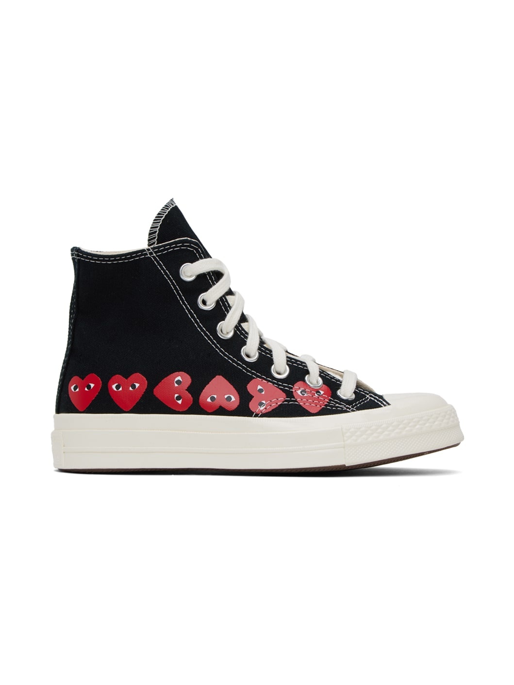 Black Converse Edition Chuck 70 Multi Heart Sneakers - 1