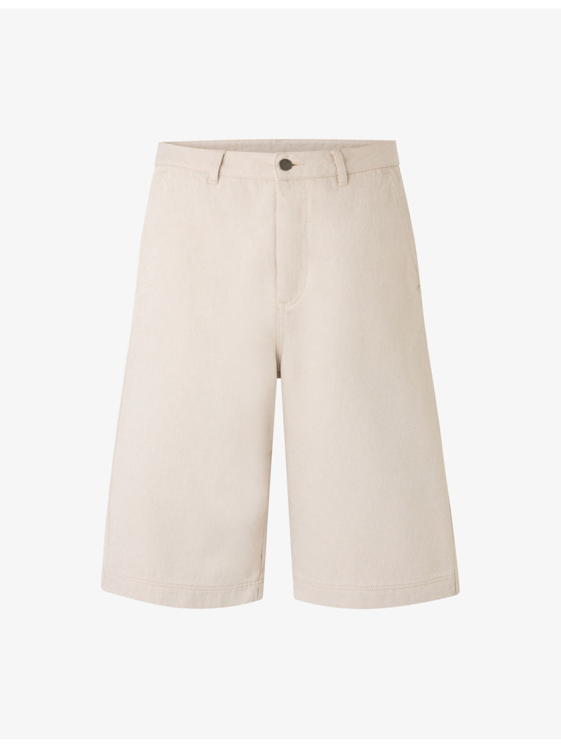 Francis Wide-Leg Cotton Shorts 1