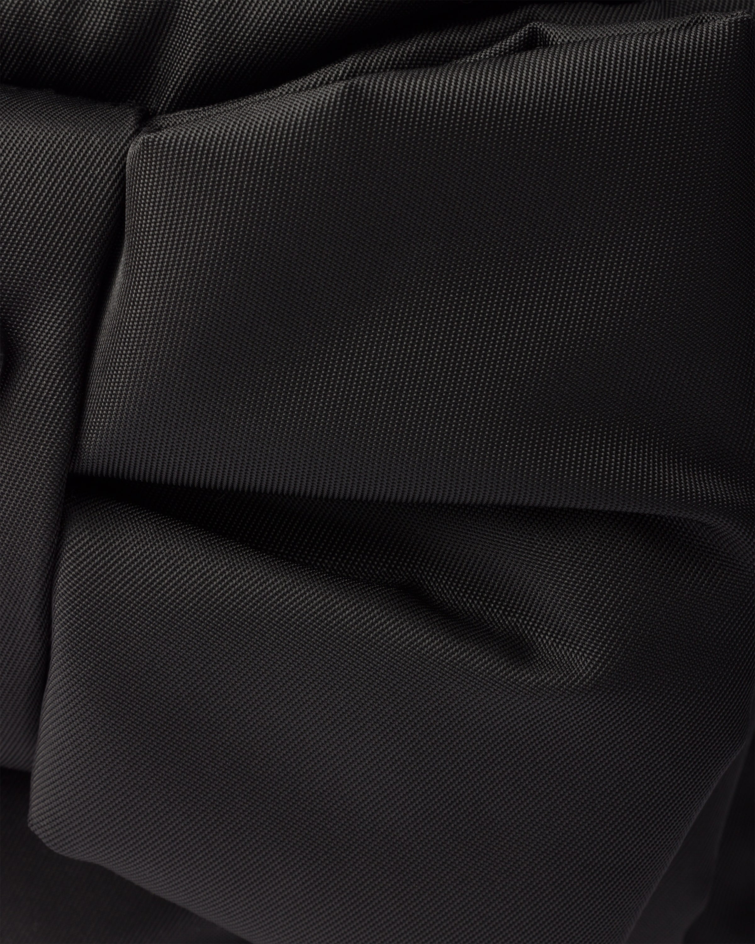 Padded Re-Nylon mini-bag with bow - 5