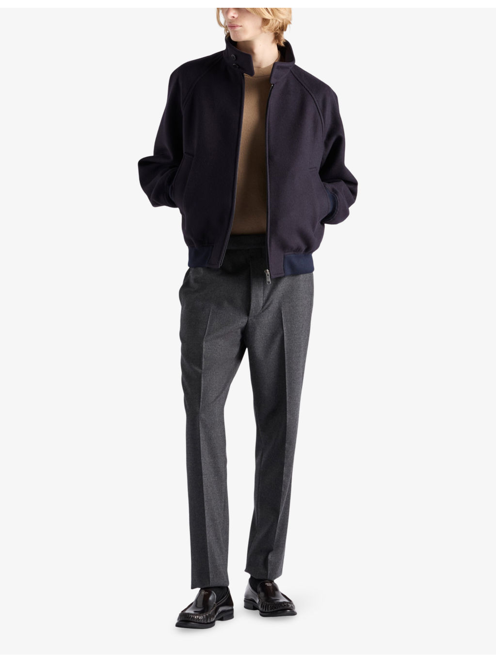 Elbow-Patch Regular-Fit Cashmere Jumper - 2