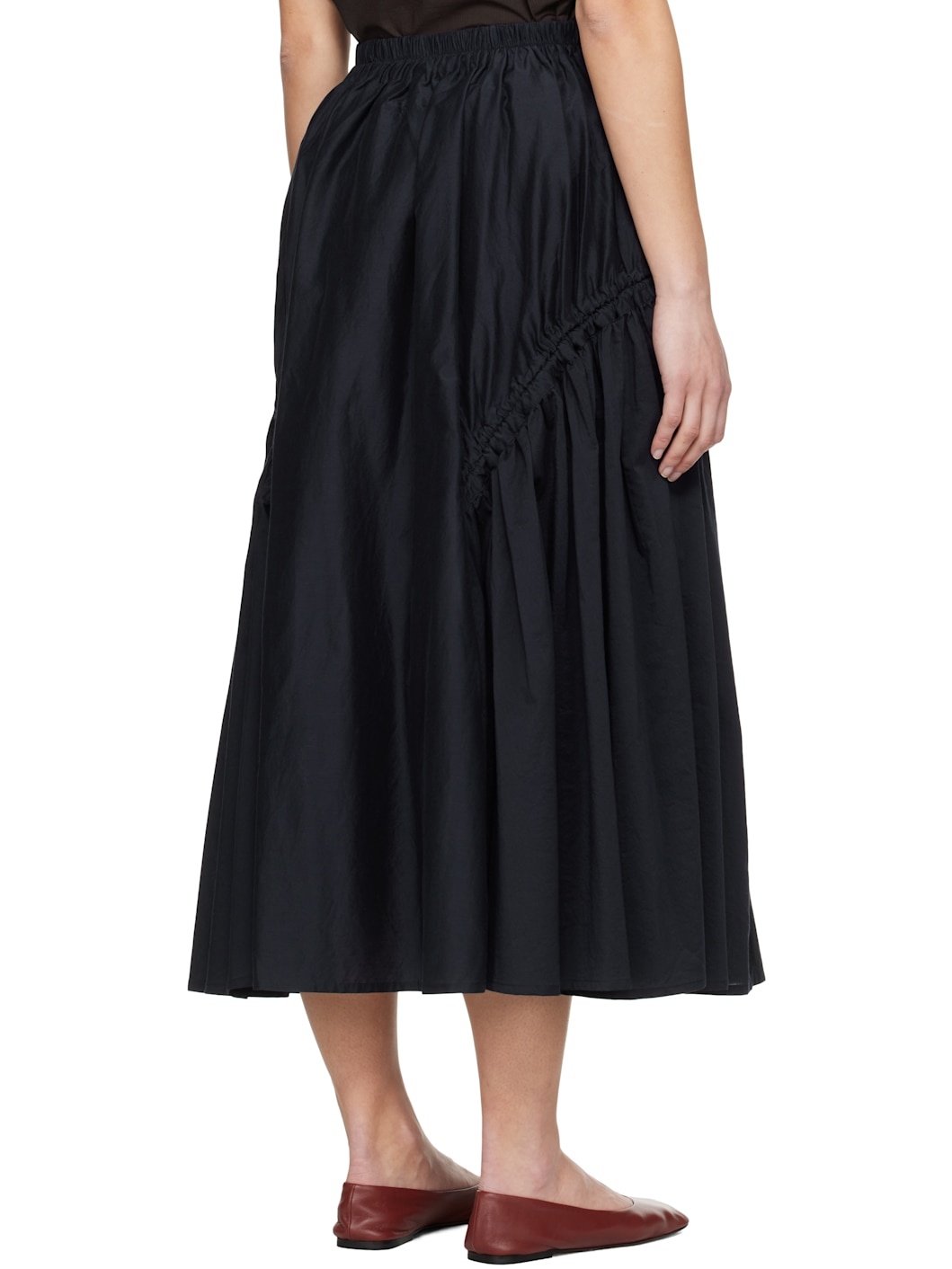 Navy 'The Harvester' Midi Skirt - 3