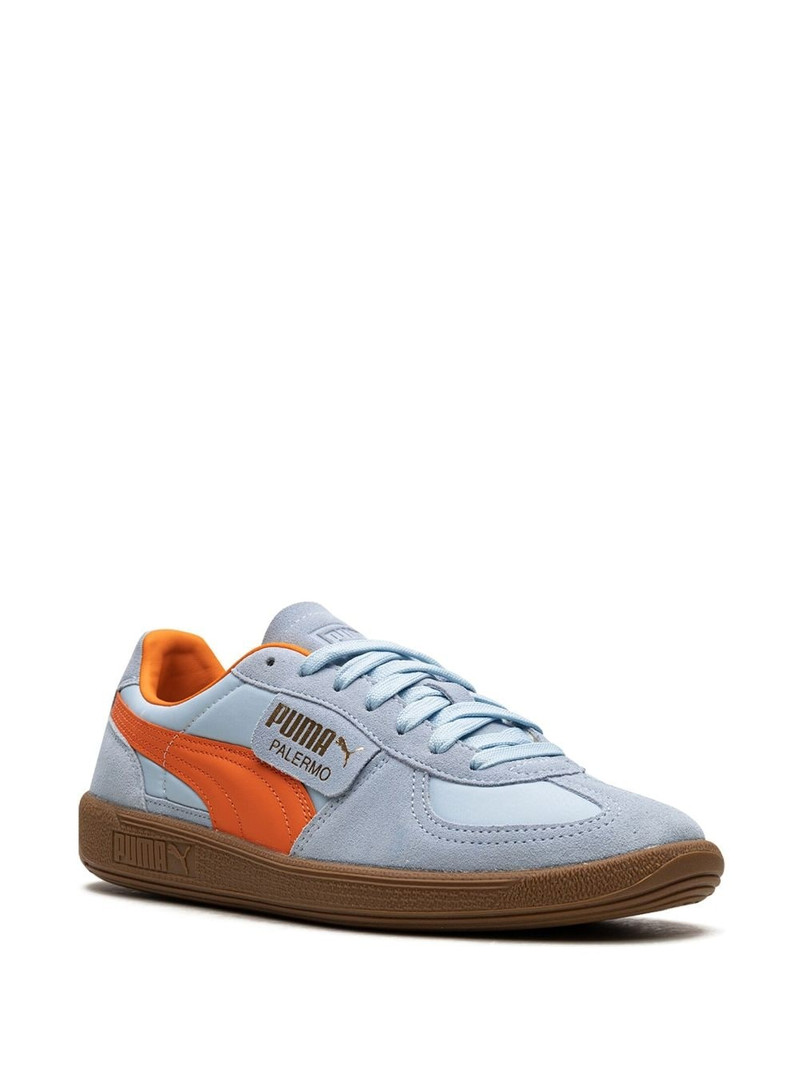 PUMA Palermo OG "Silver Sky/Cayenne Pepper/Gum" sneakers outlook