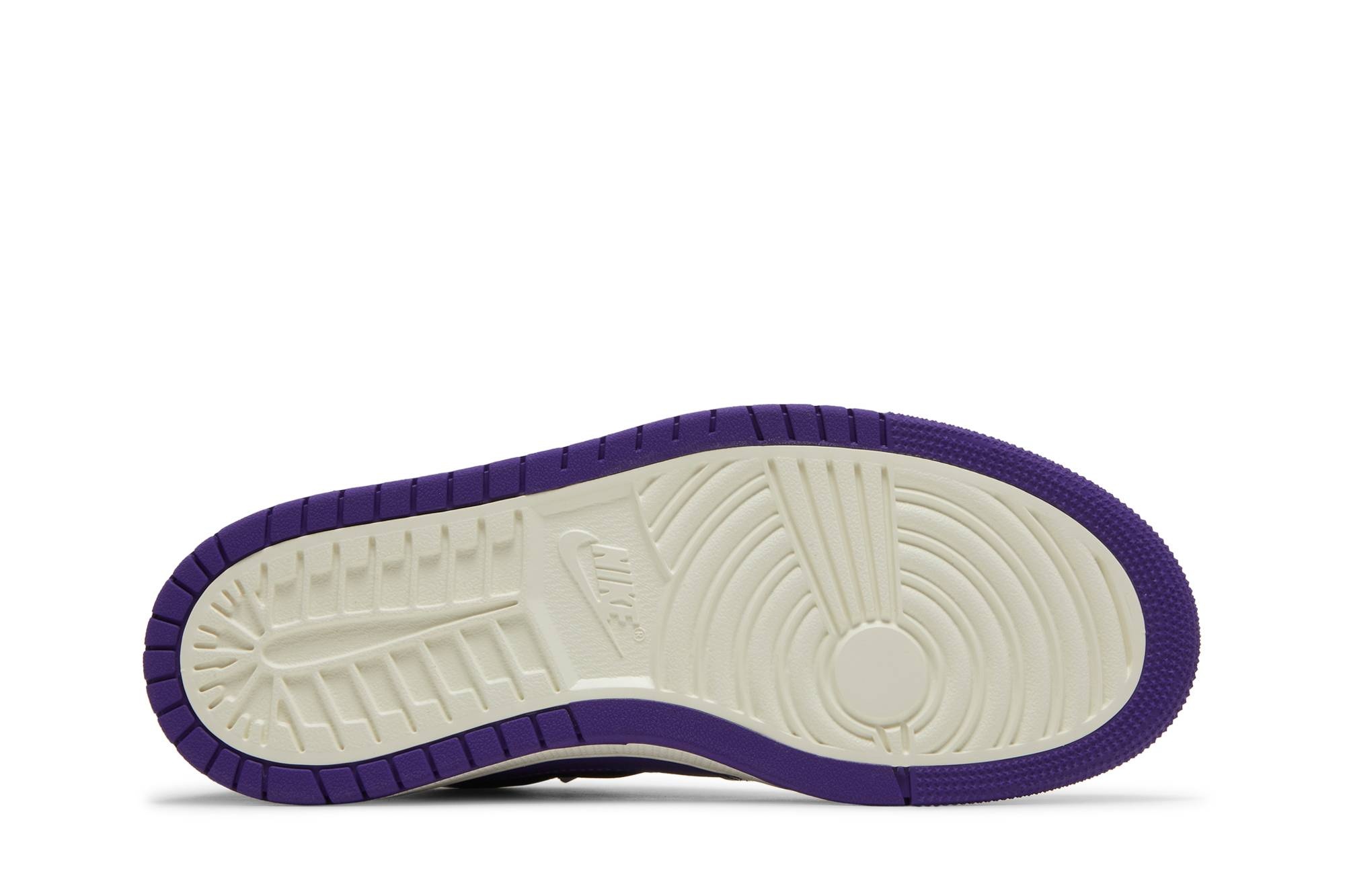 Wmns Air Jordan 1 Zoom Comfort 'Court Purple Patent' - 4