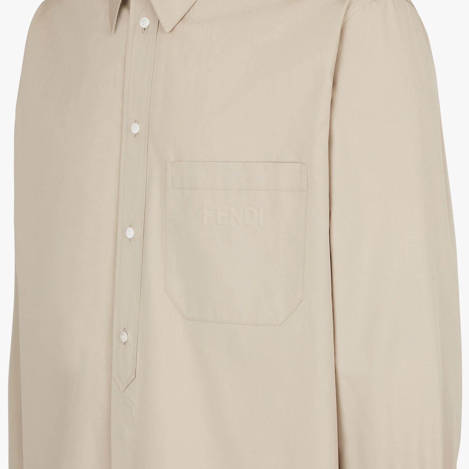 Gray cotton shirt - 3