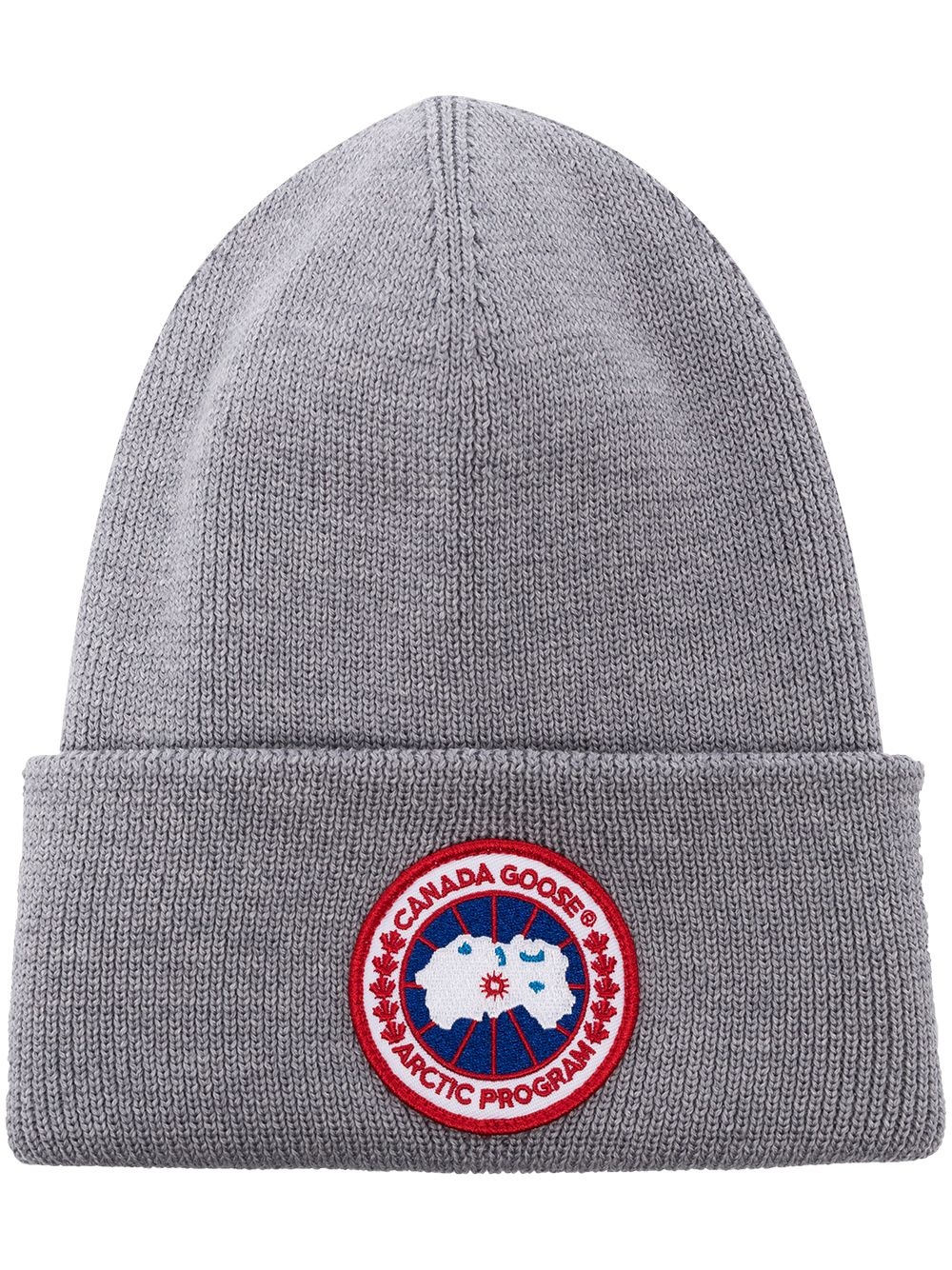 Arctic Disc ribbed-knit beanie - 1