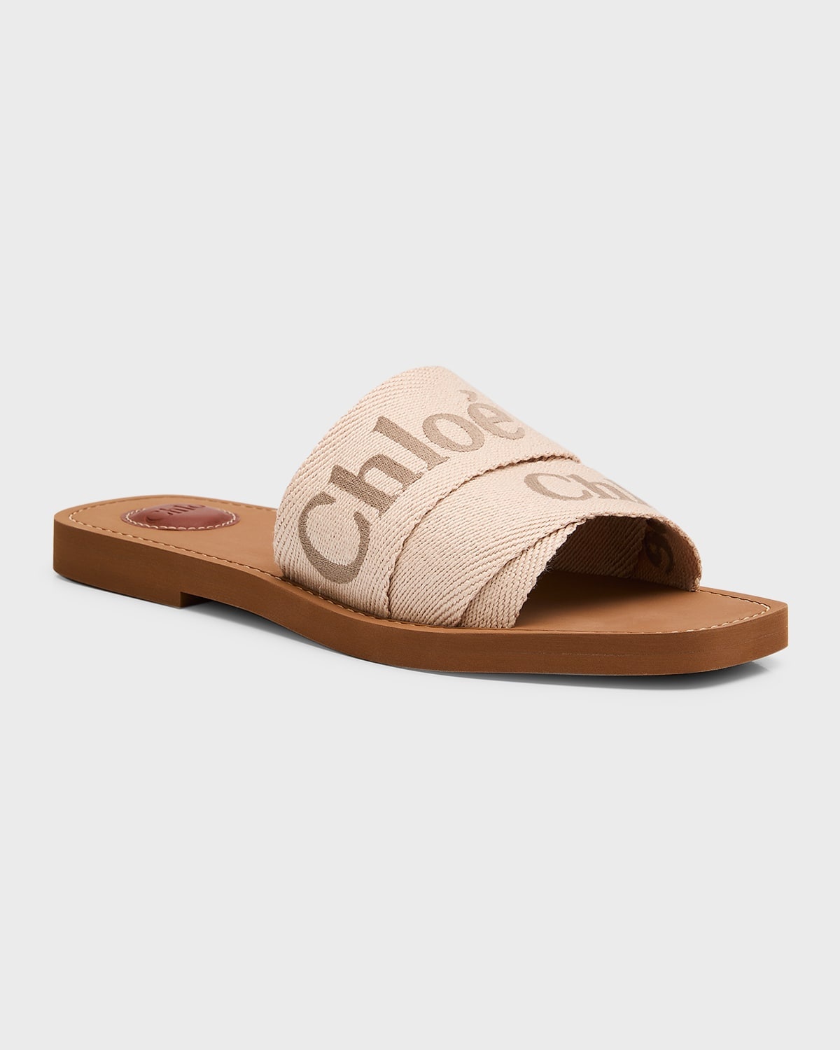 x High Summer Woody Embroidered Logo Flat Sandals - 3