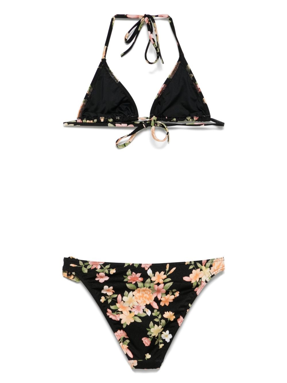 decorative-buckle bikini - 2