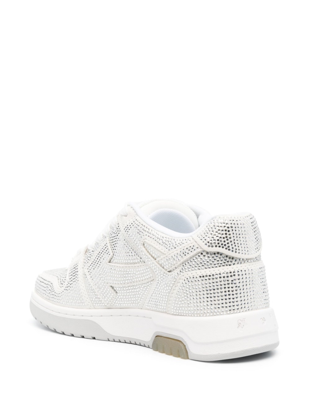 Out Of Office Strass leather sneakers - 3