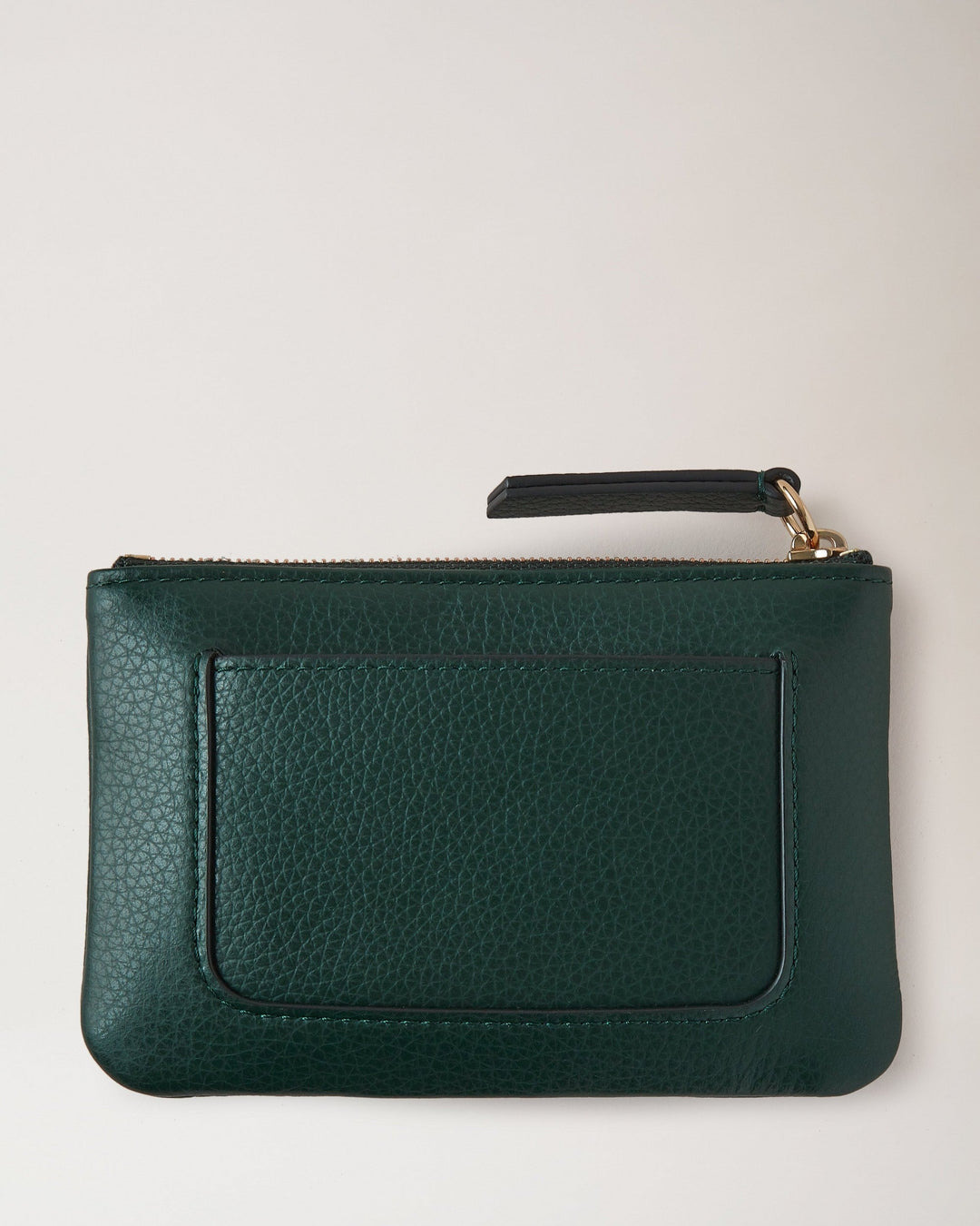 Mulberry Plaque Small Zip Coin Pouch Mulberry Green Small Classic Grain - 3