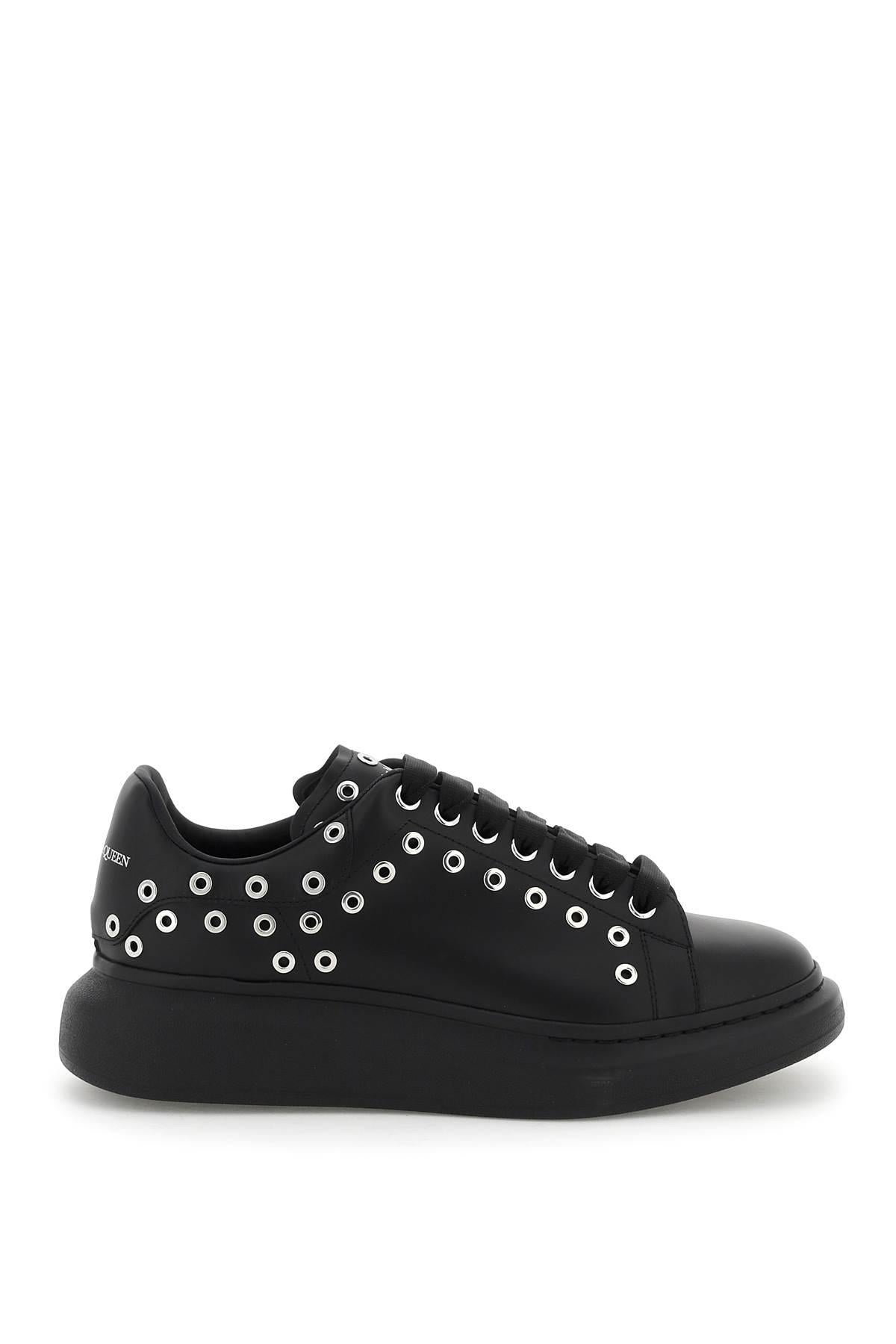 OVERSIZED SNEAKERS WITH DECORATIVE EYELETS - 1