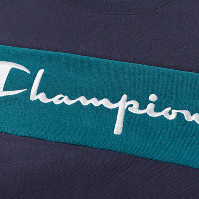 Champion Champion Reverse Weave Colour Block Crew Sweat outlook