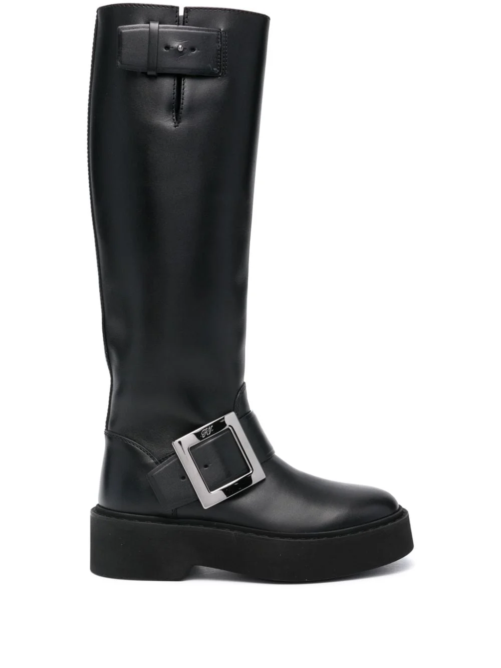 Roger Vivier Women Viv Rangers High Leather Boots - 1