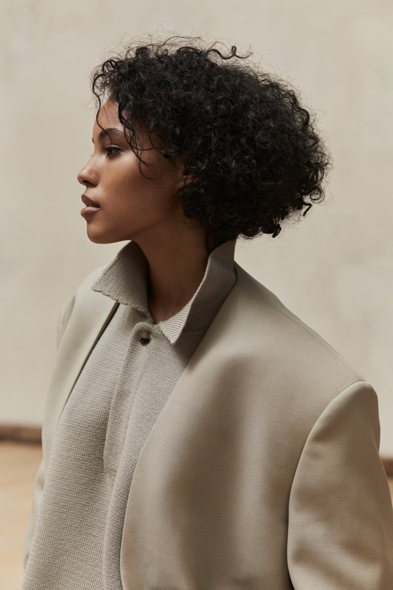 Fear of God Wool Lapelless Jacket outlook