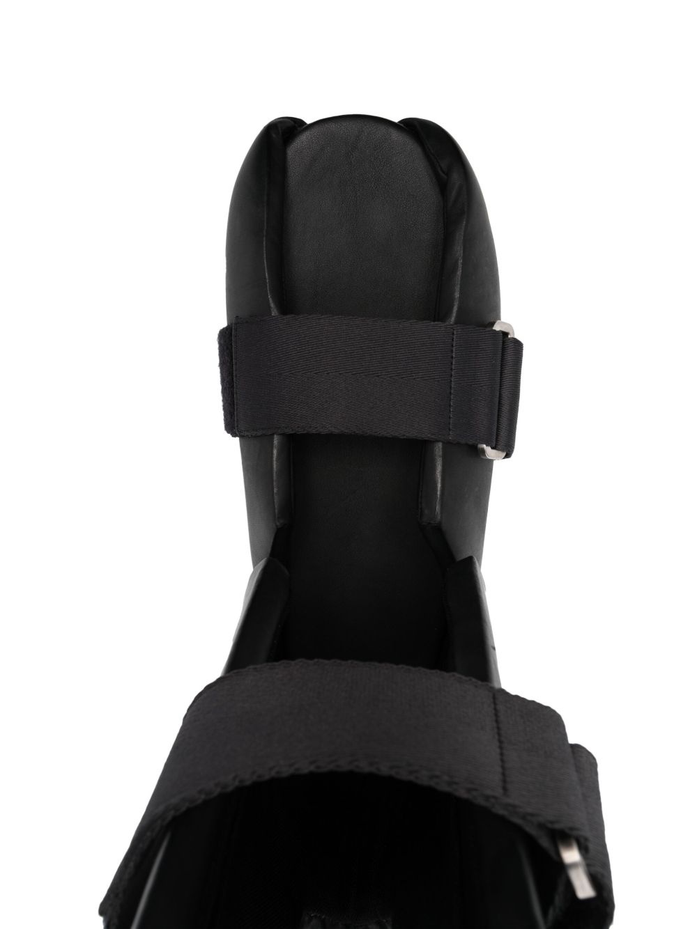 Splint leather knee boots - 4