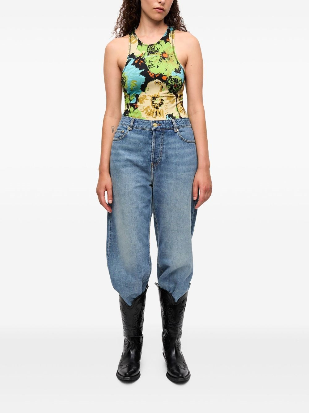 Printed bodysuit - 5