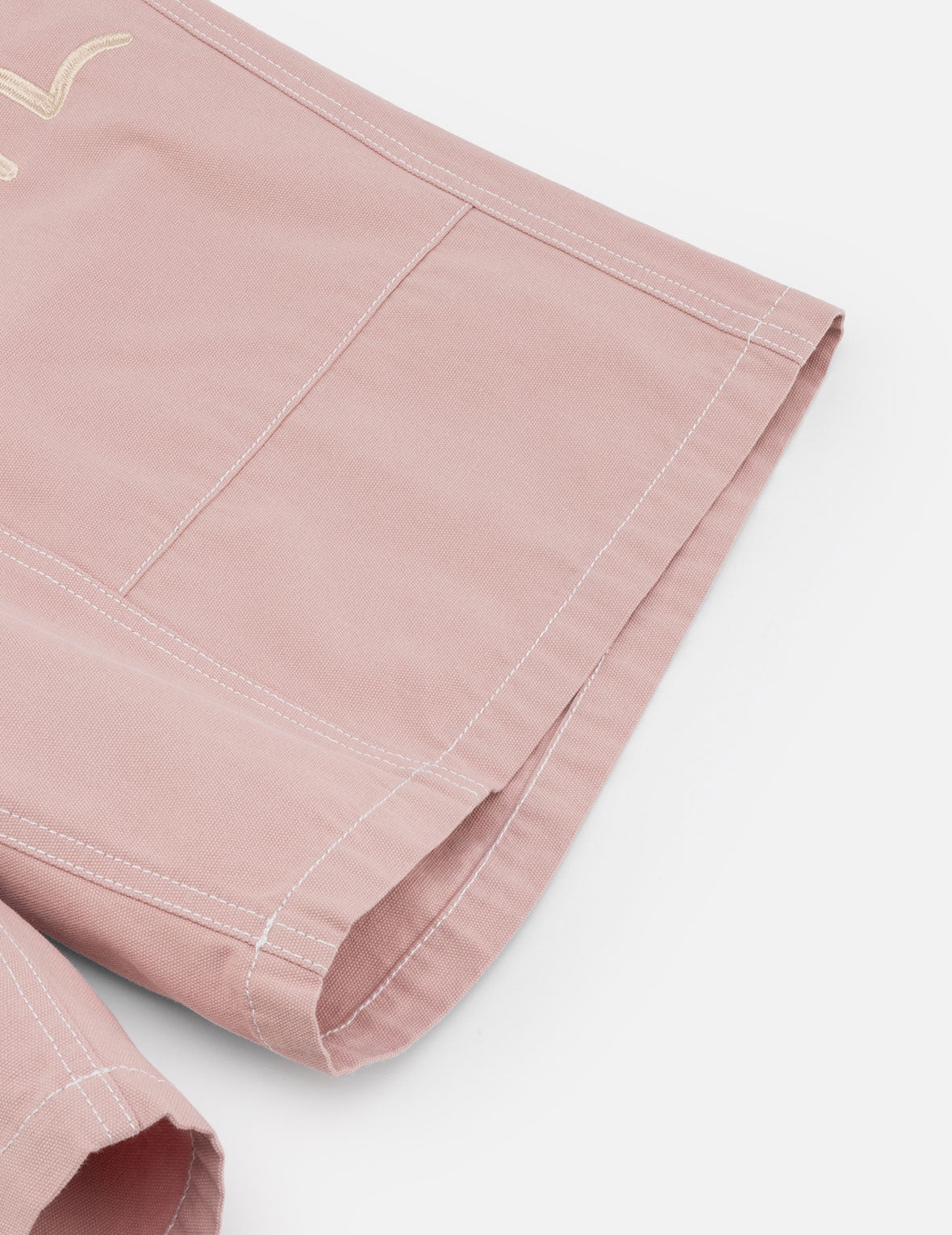 Allover Seagull Print Pocket Oversized Shorts - 10